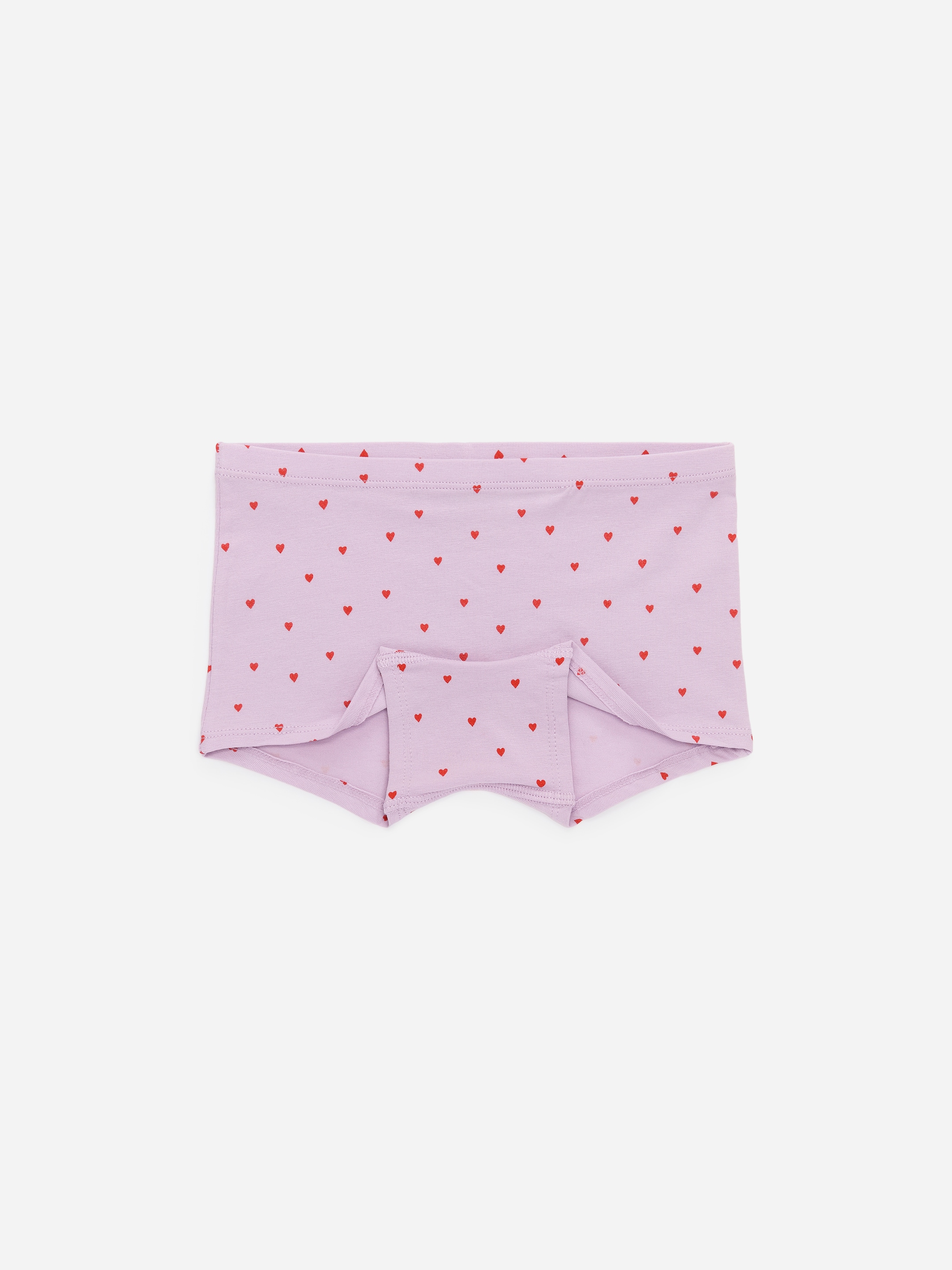 Cotton Jersey Boxers Set of 3 - White/Red/Lilac - Children - StillMedia/DescriptiveStillLife - 3