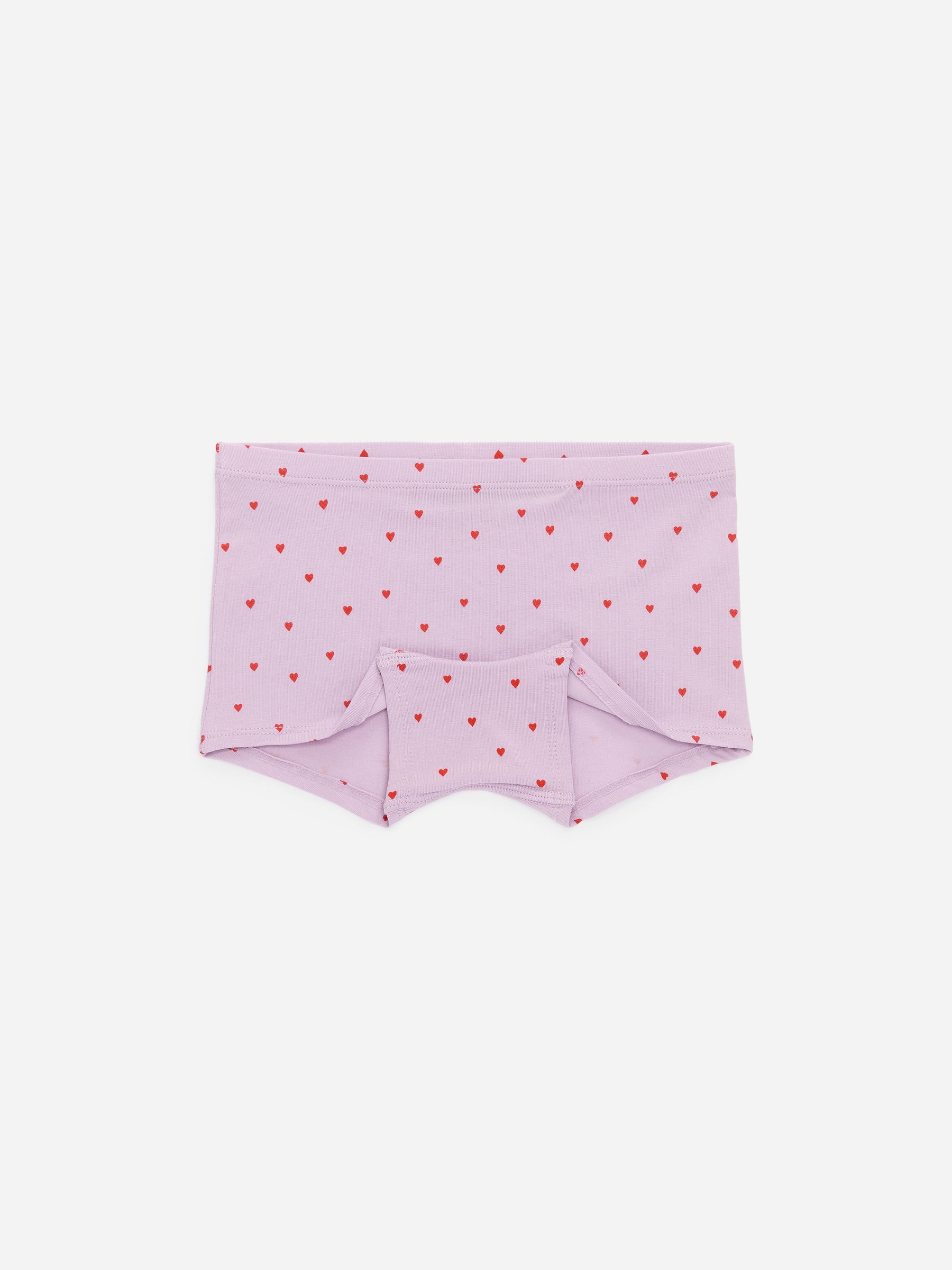 Set da 3 boxer in jersey di cotone - Bianco/Rosso/Lilla - Children - StillMedia/DescriptiveStillLife - 3