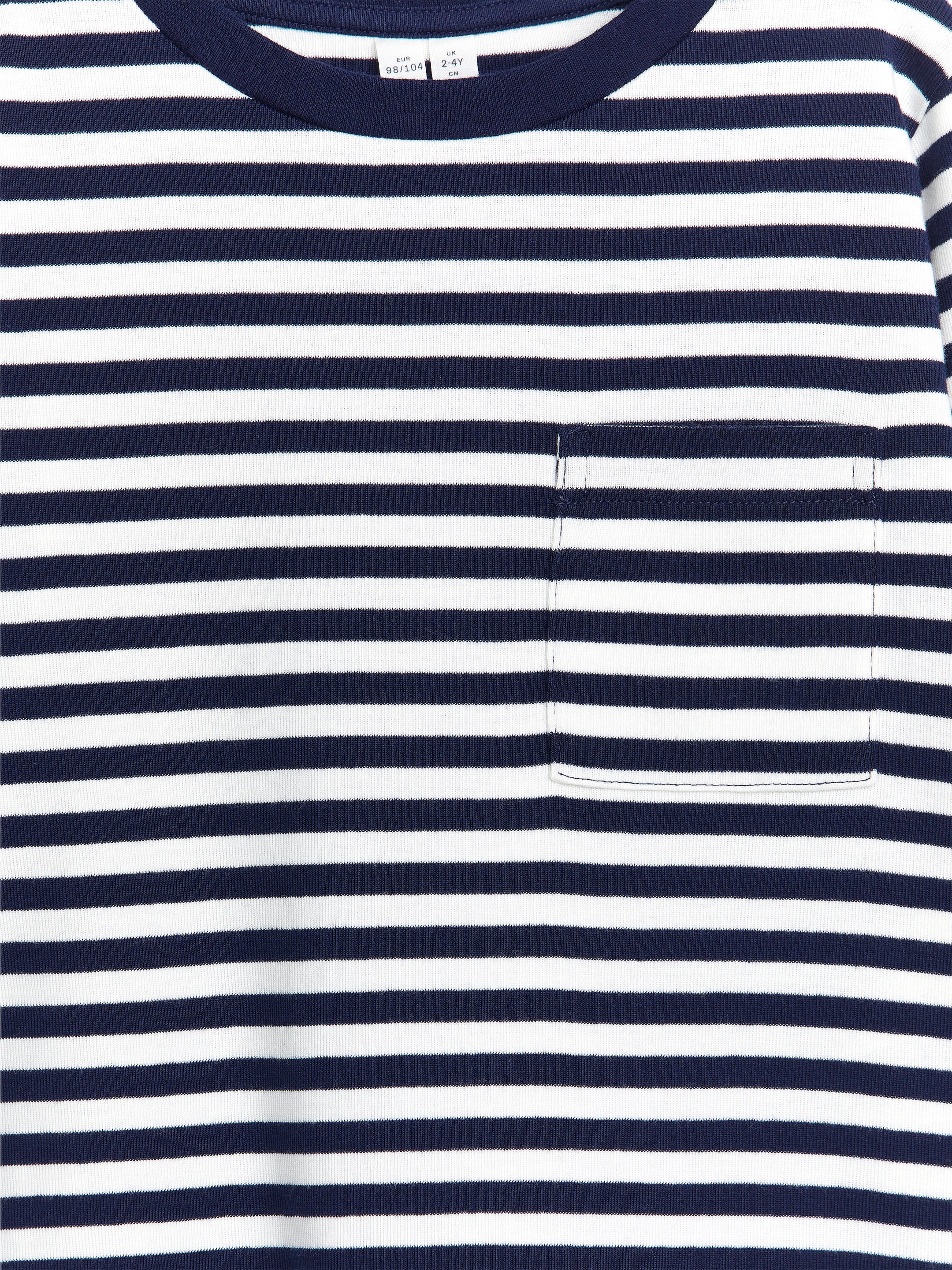Langarm-T-Shirt - Dunkelblau/Weiß - Regular Fit - Kinder - StillMedia/DescriptiveDetail - 2