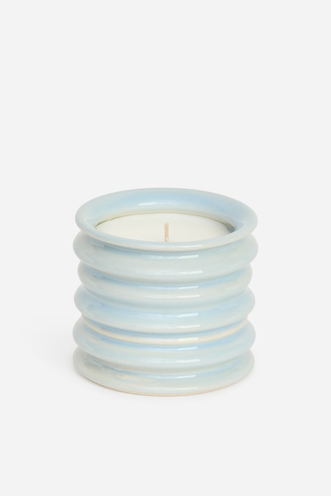 Doftljus - Blå/Off-white/Grön - 1