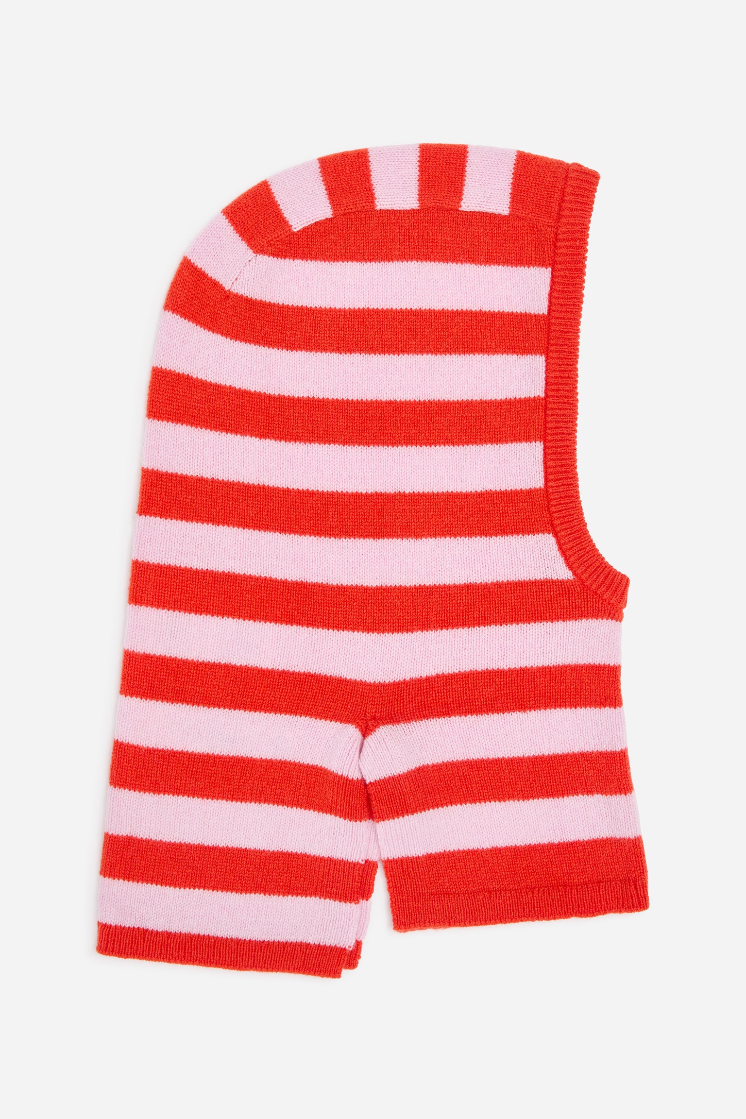 Wool Hood - Pink/Red/Lilac/Hearts - 1