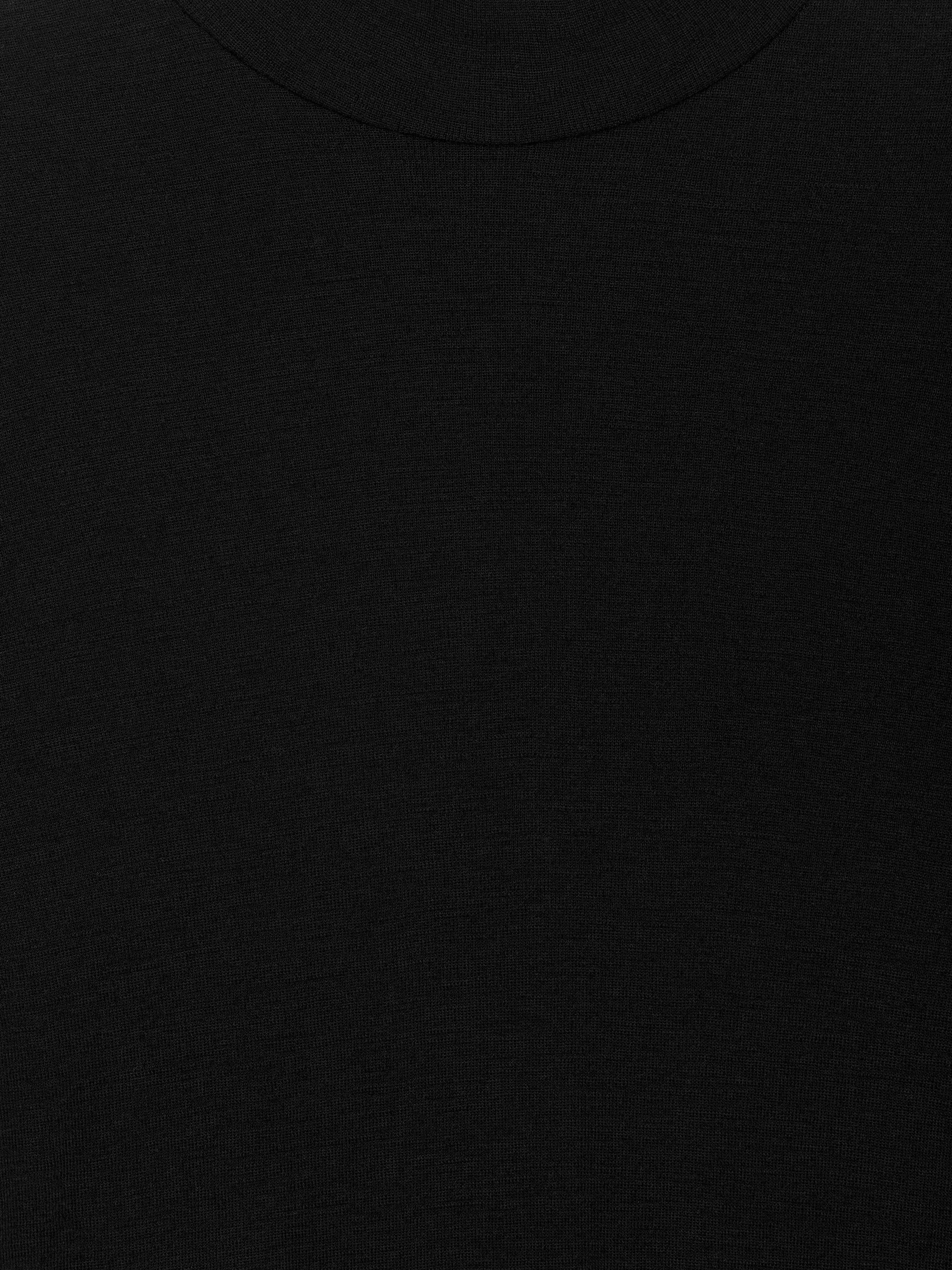 Roll-Neck Wool Top - Black - Slim fit - Women - StillMedia/DescriptiveDetail - 10