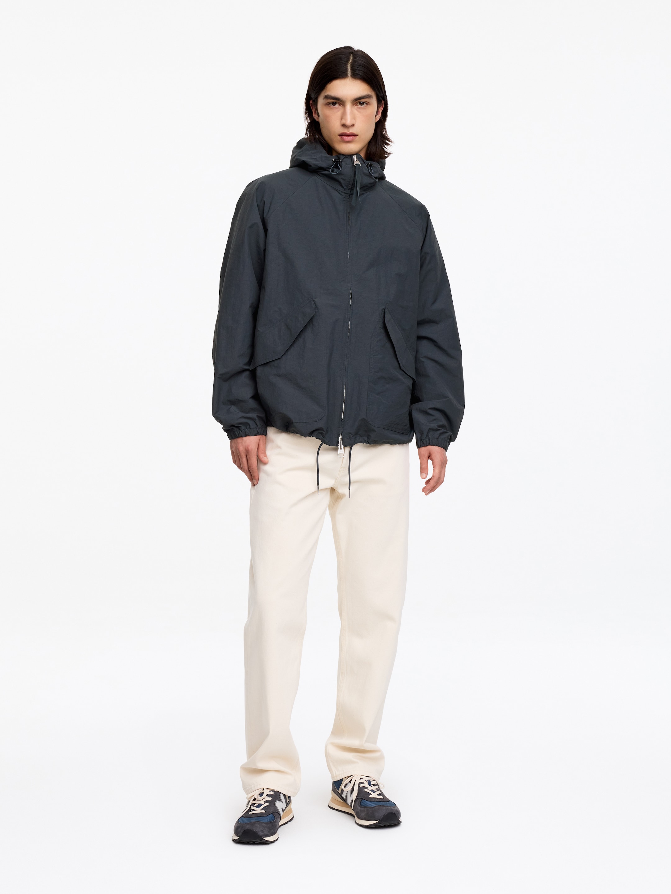 ARKET ACTIVE Windbreaker-#3f474a-19761