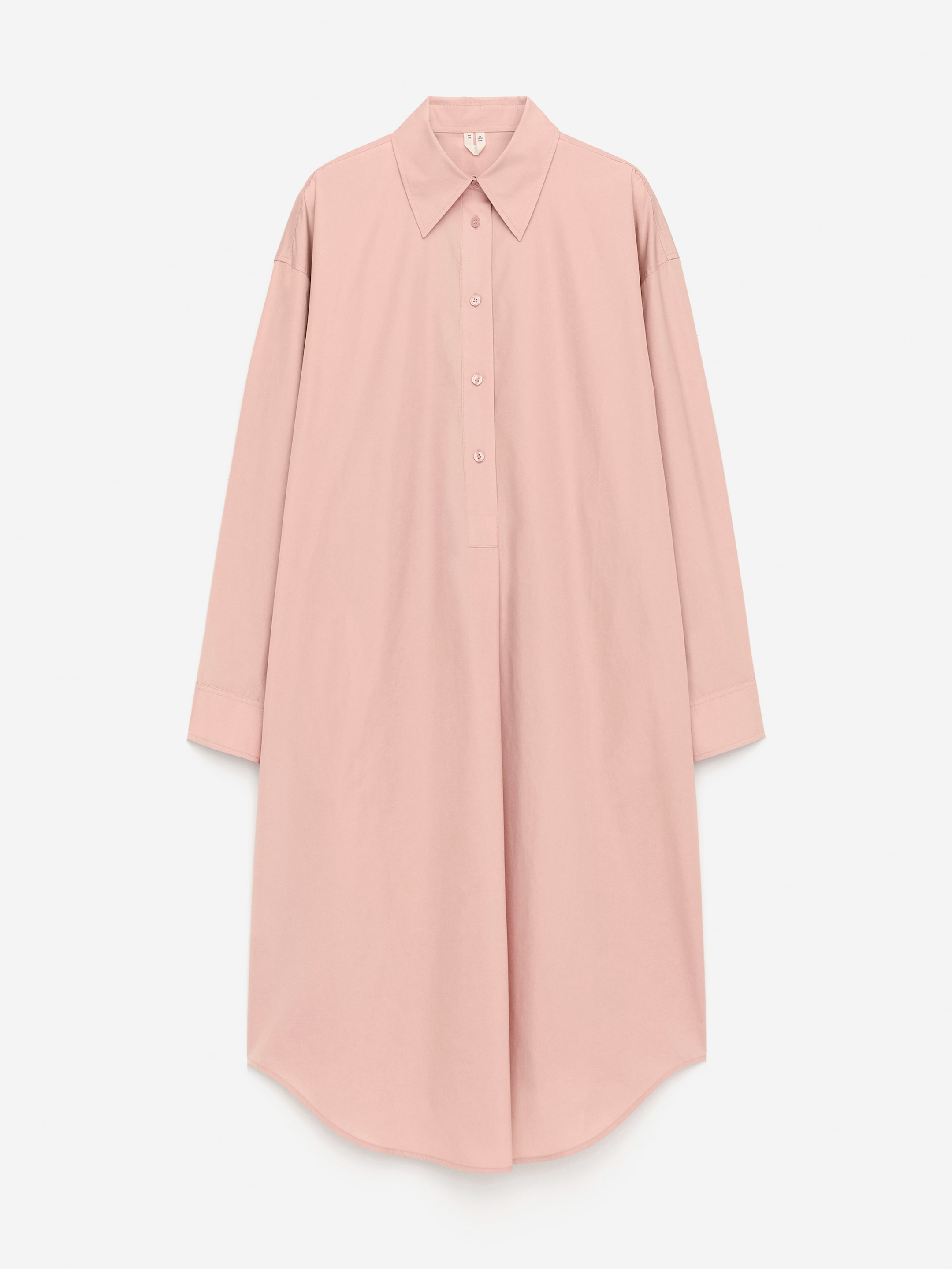 Robe chemise oversize - Rose poudré - Oversized - Femme - StillMedia/DescriptiveStillLife - 1