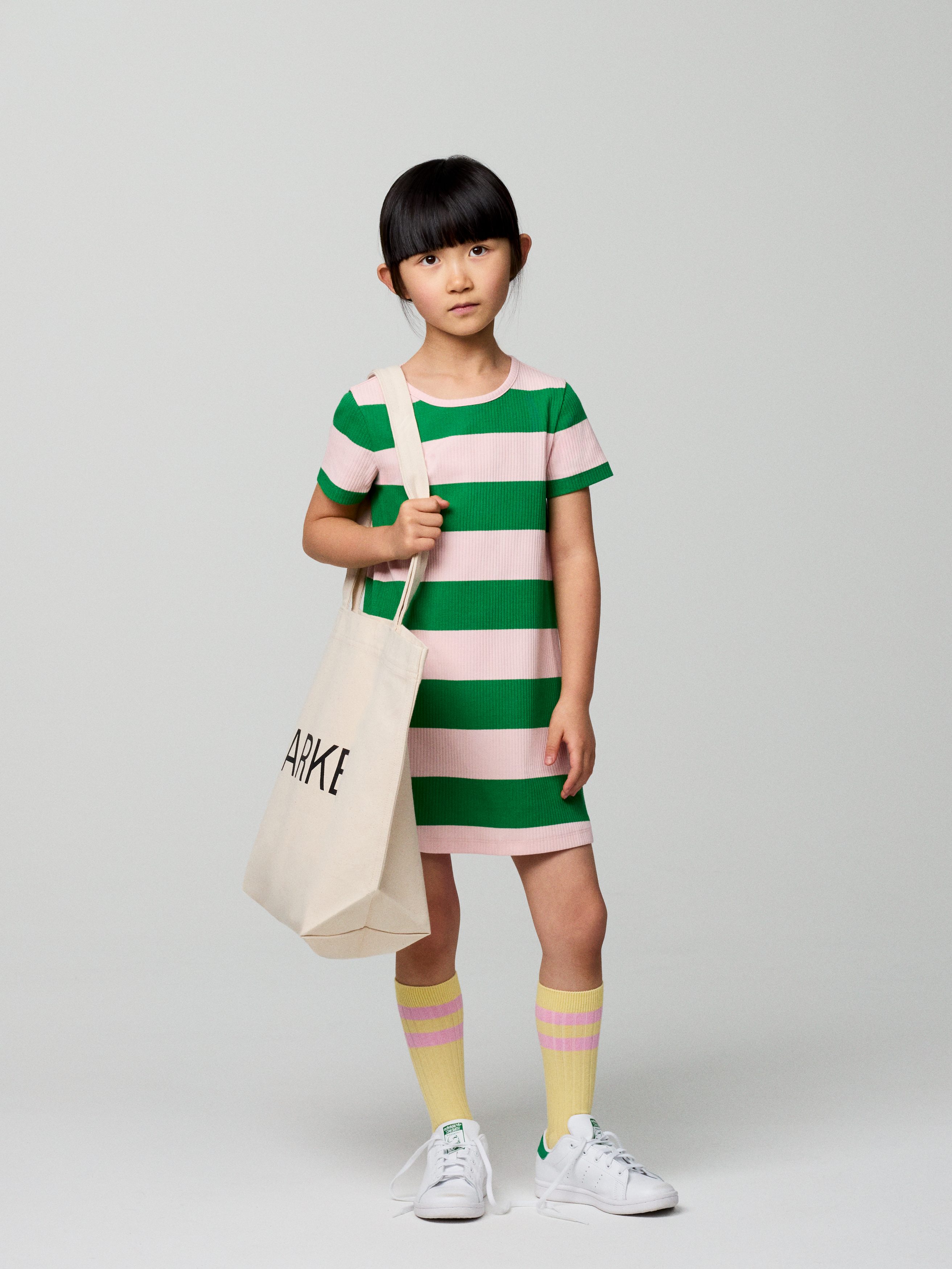 Set da 3 paia di calzini con lavorazione a coste - Rosa/Blu/Giallo/Lilla/Bianco/Rosa/Verde/Bianco/Blu/Rosa/Bianco/Lilla/Blu/Bianco/Nero