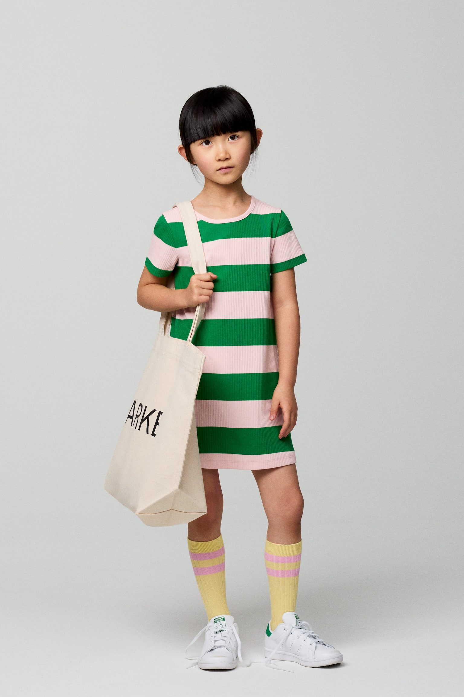 Chaussettes en maille côtelée, 3 paires - Rose/Bleu/Jaune/Lilas/Blanc/Rose/Vert/Blanc/Bleu/Rose/Blanc/Lilas/Bleu/Blanc/Noir - 2