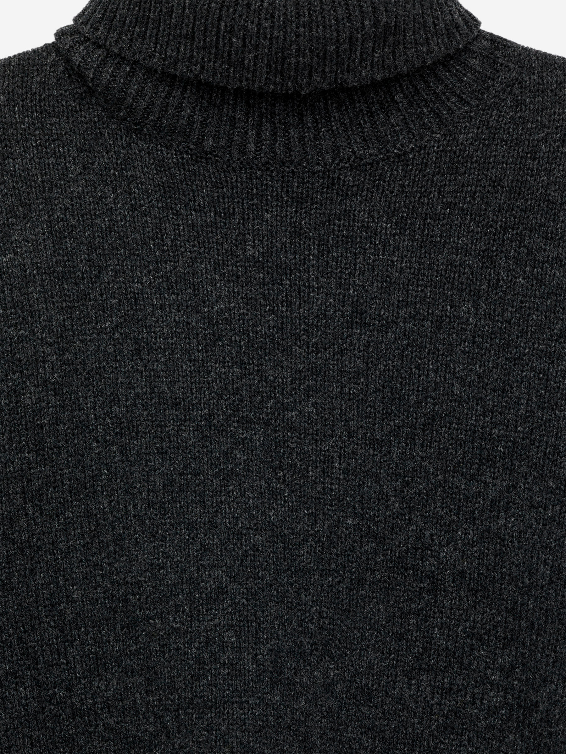 Wool Roll-Neck Jumper - Grey - Loose fit - Men - StillMedia/DescriptiveDetail - 1