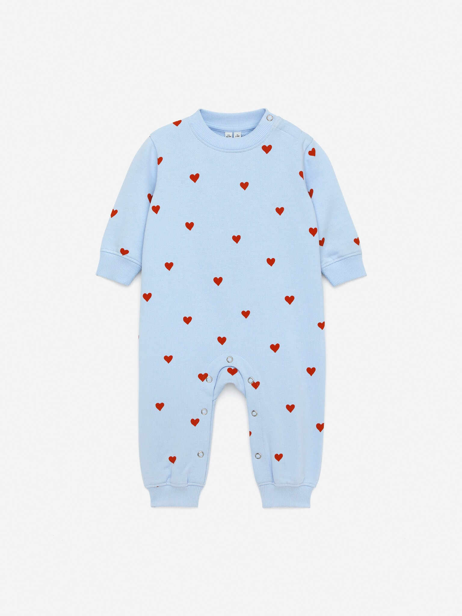 Combinaison en coton - Bleu ciel/Rose/Mauve/blanc/Mauve/Rouge - 1