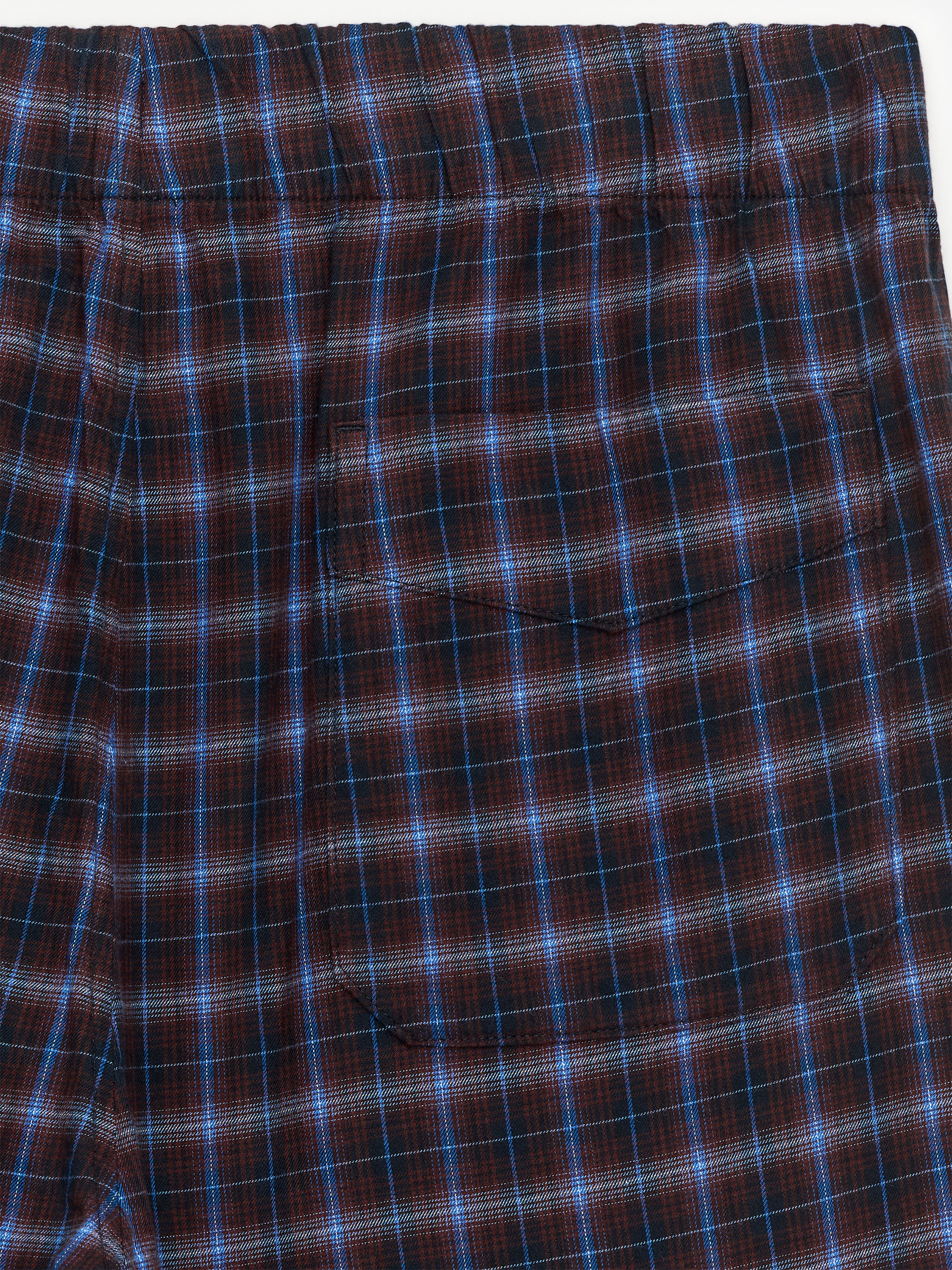 Flannel Pyjama Trousers - Blue/Checkered - Loose fit - Men - StillMedia/DescriptiveDetail - 2