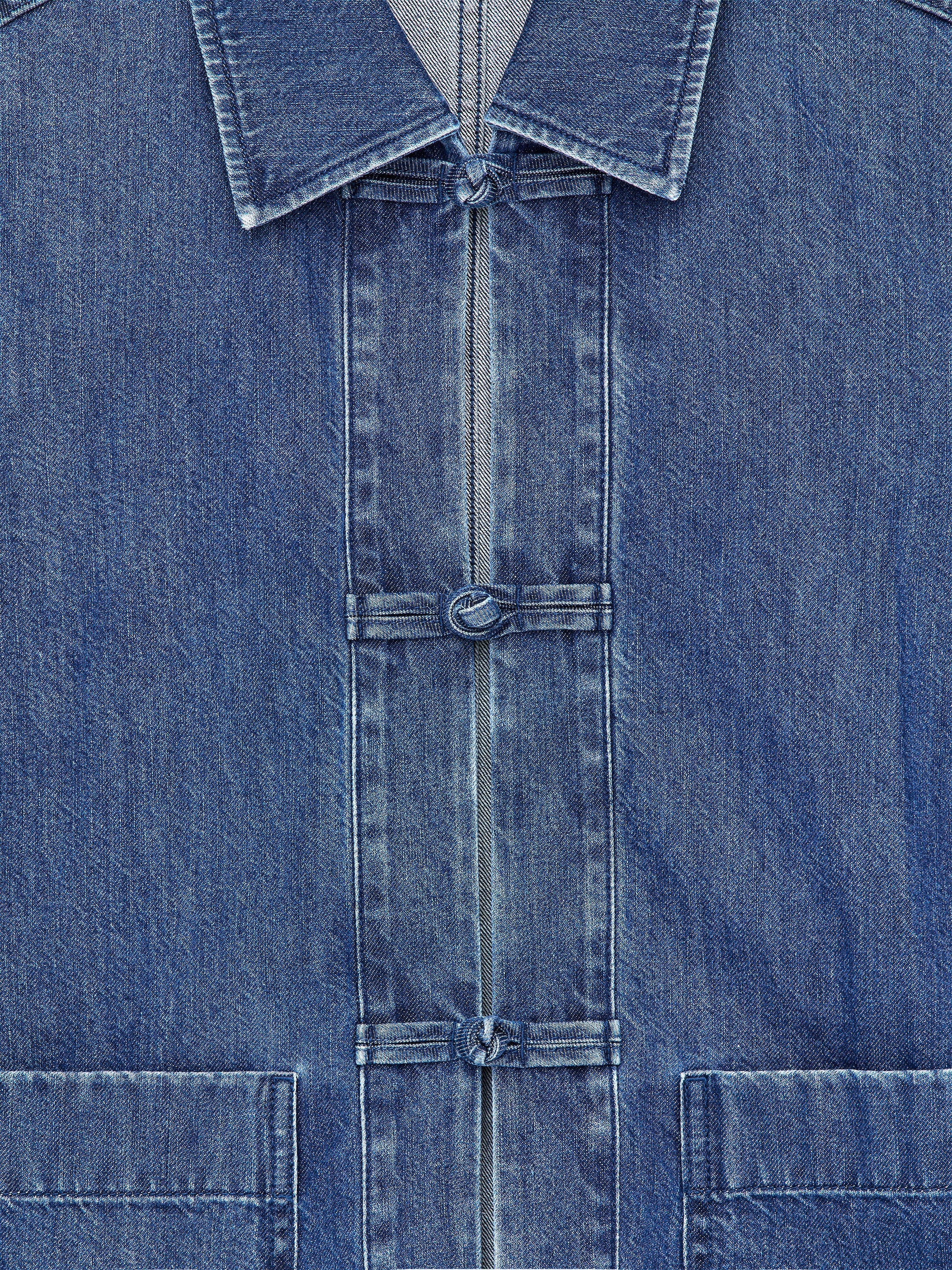 Camisa de sarga de denim - Azul - Corte estándar - Women - StillMedia/DescriptiveDetail - 2