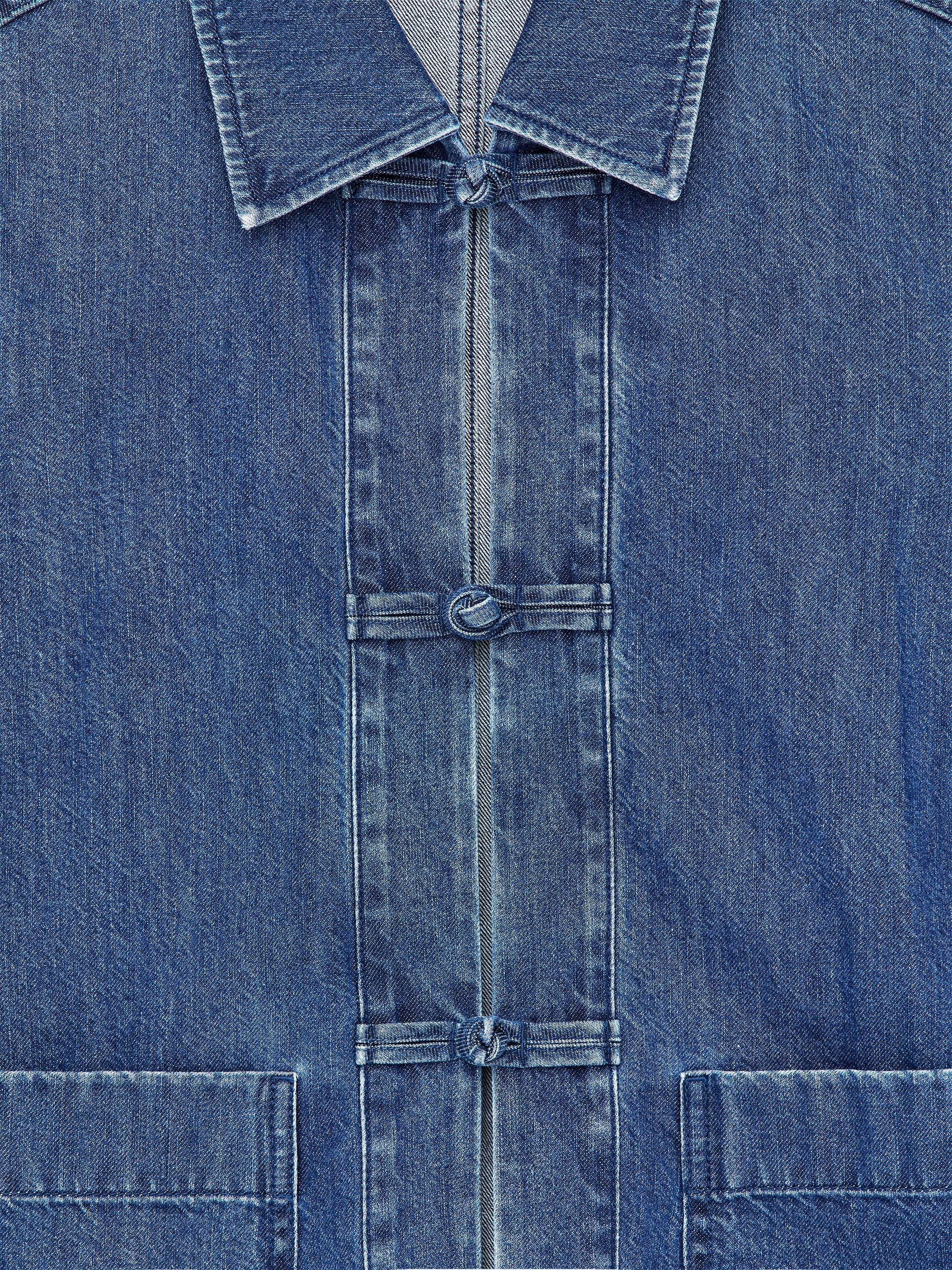 Denim Twill Shirt – Blue – Women – ARKET WW