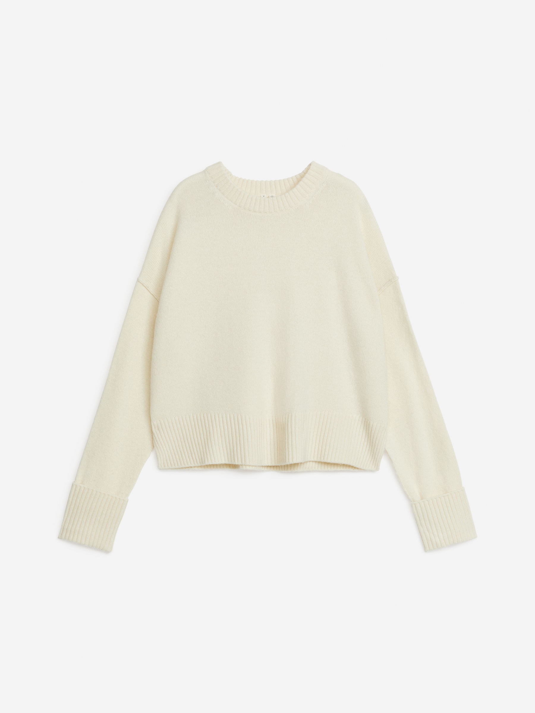 Wool Jumper-#F0EDD7-2571