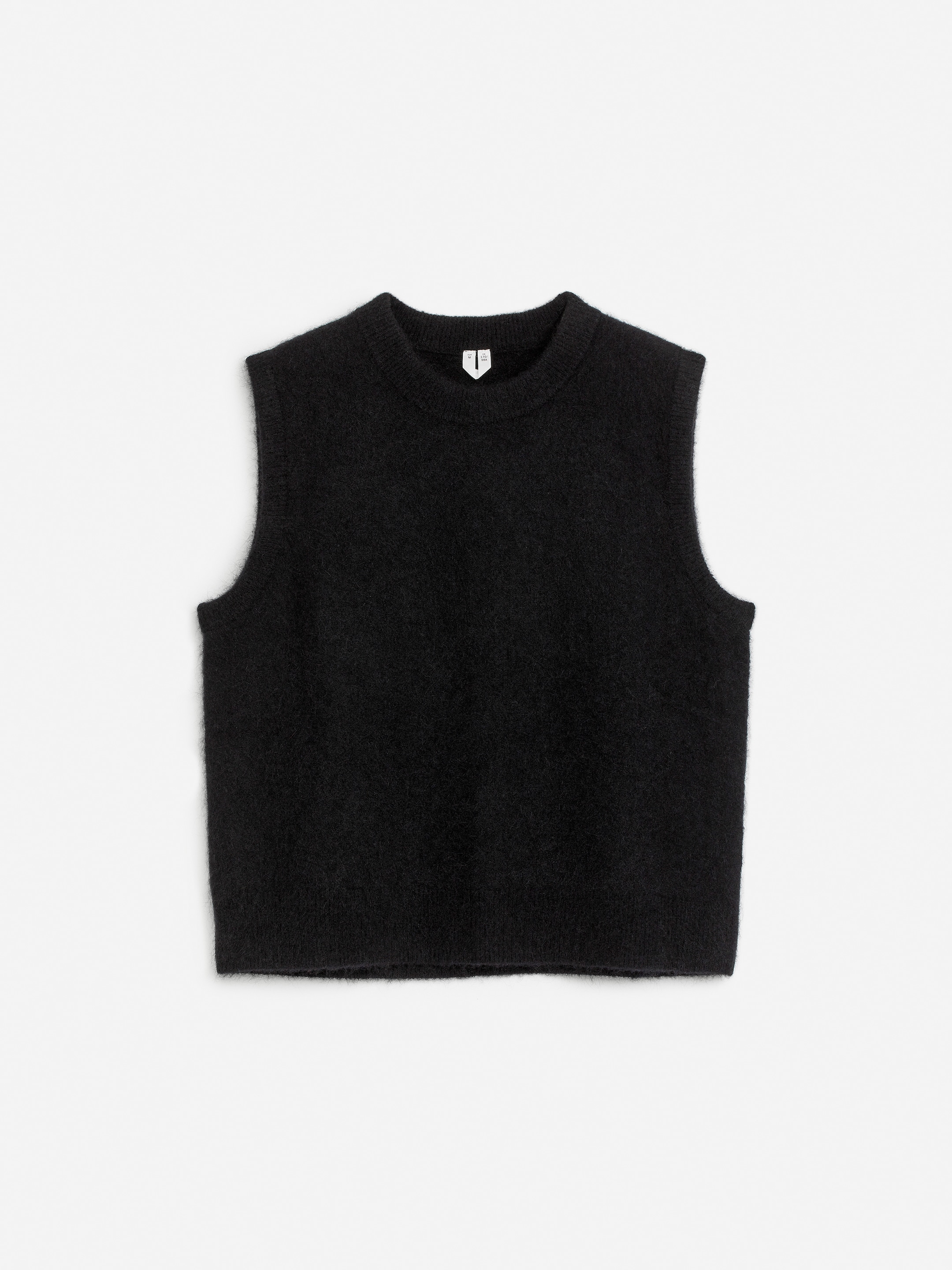 Grösseres Bild ansehen: Pullunder aus Alpakawolle und Wolle - Schwarz - DAMEN | H&M CH 5