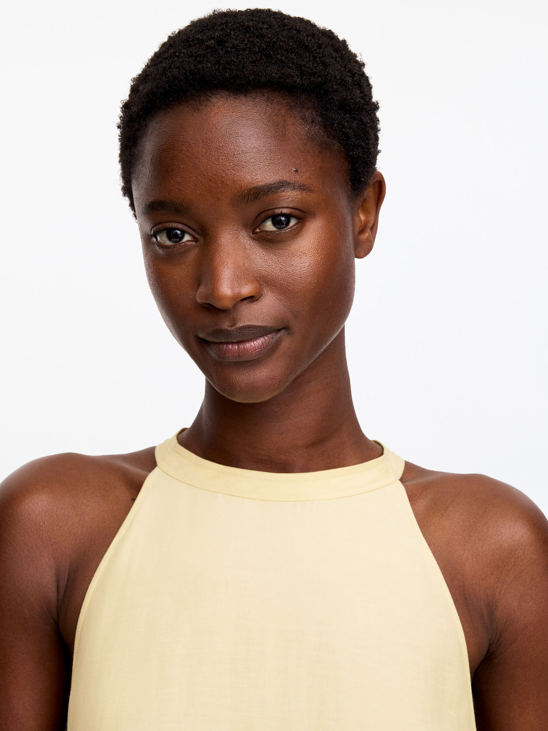 Neckholder-Kleid - Gelb - Regular Fit - Women - StillMedia/Lookbook - 6