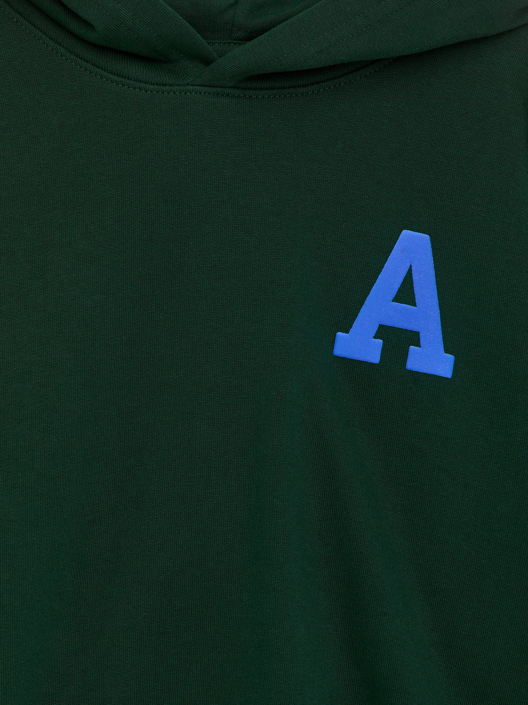 Heavyweight Hooded Sweatshirt - Dark Green - Loose fit - Children - StillMedia/DescriptiveDetail - 3