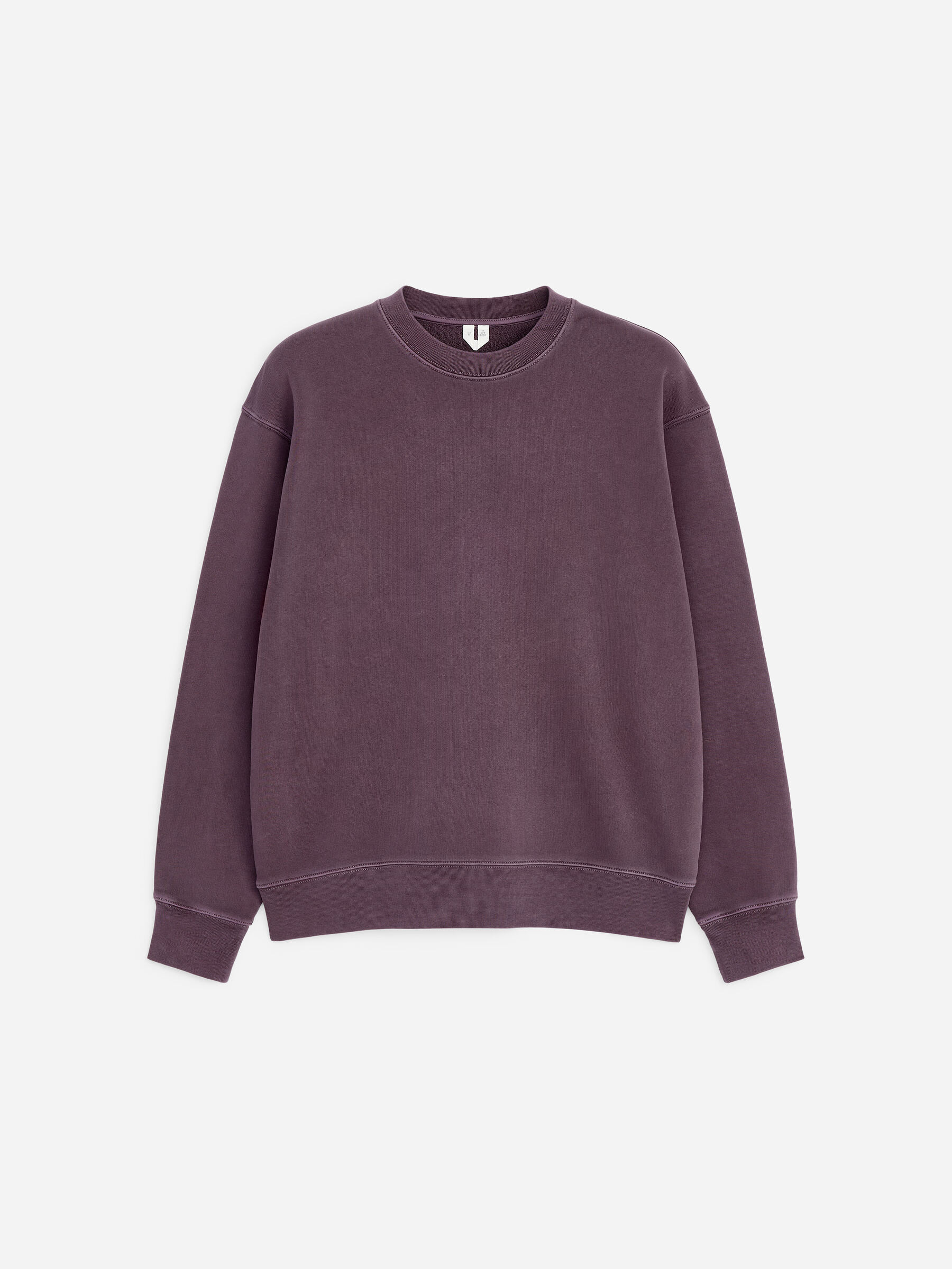 Legeres Sweatshirt - Dunkellila - Relaxed Fit - Herren - StillMedia/DescriptiveStillLife - 1