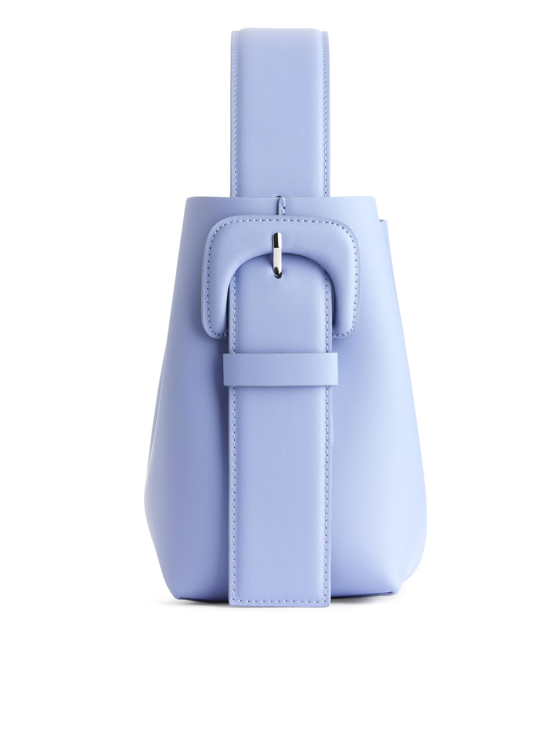 Bolso bandolera rígido de piel - Azul claro - Women - StillMedia/DescriptiveStillLife - 4