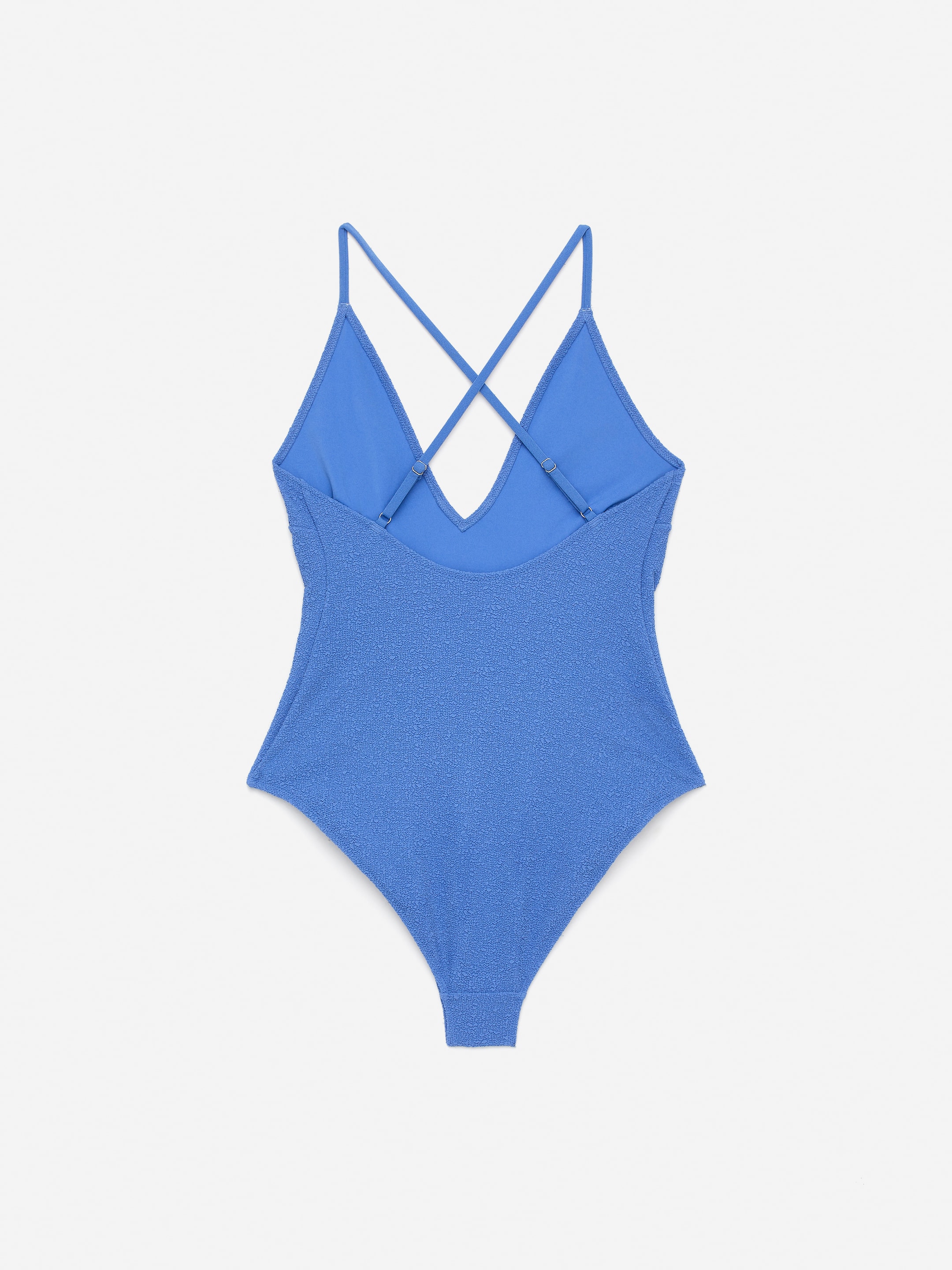 Structured Swimsuit - Blue - Women - StillMedia/DescriptiveStillLife - 1
