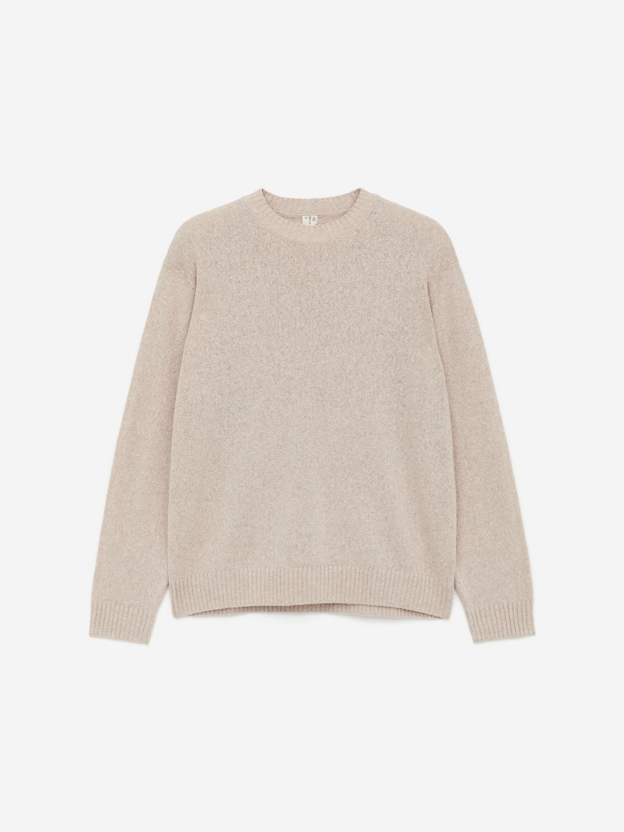 Tröja i linne och silke - Ljusbeige - Regular fit - Men - StillMedia/DescriptiveStillLife - 10
