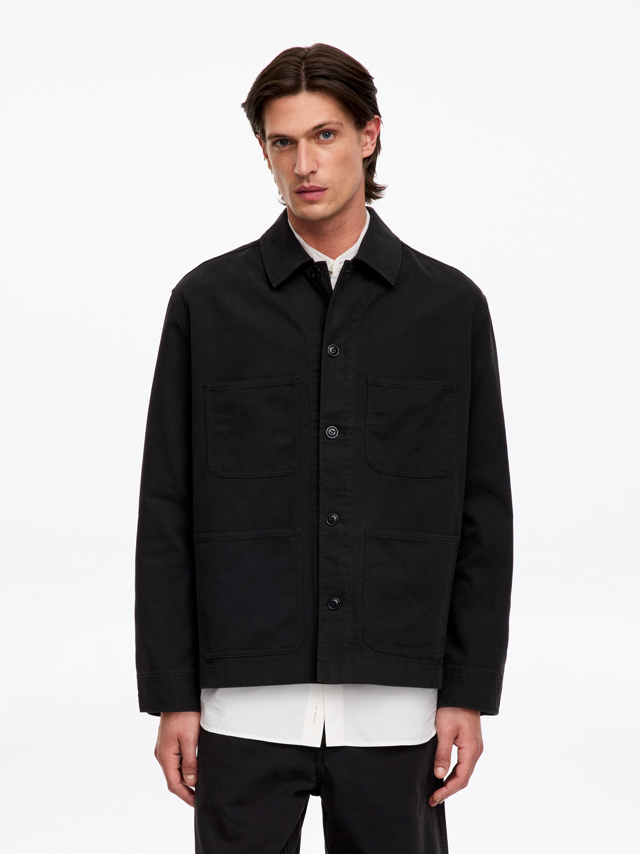 Overshirt utility - Nero - Regular fit - men - StillMedia/Lookbook - 6