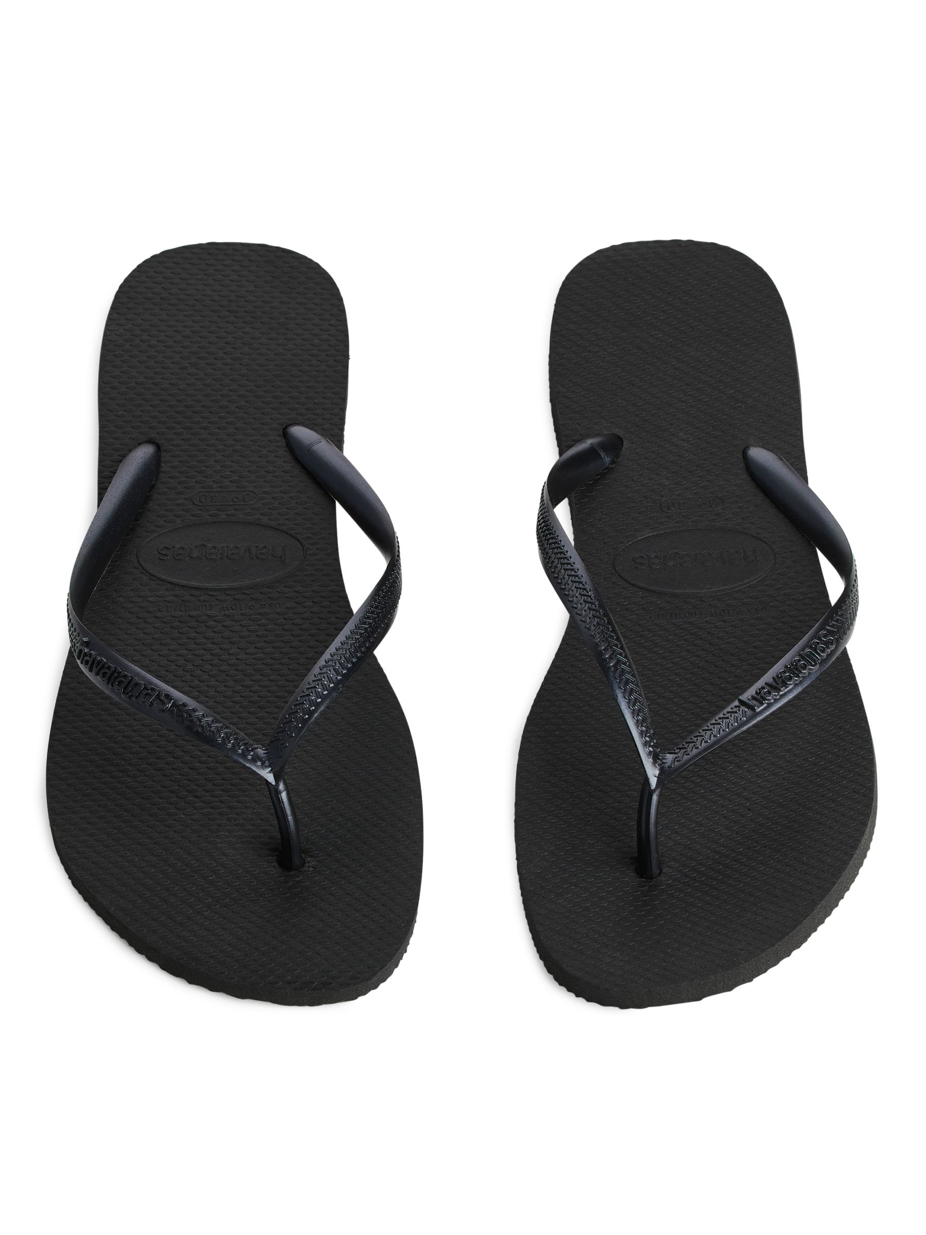 Havaianas Slim Flip-Flops - Black - Women - StillMedia/DescriptiveStillLife - 1