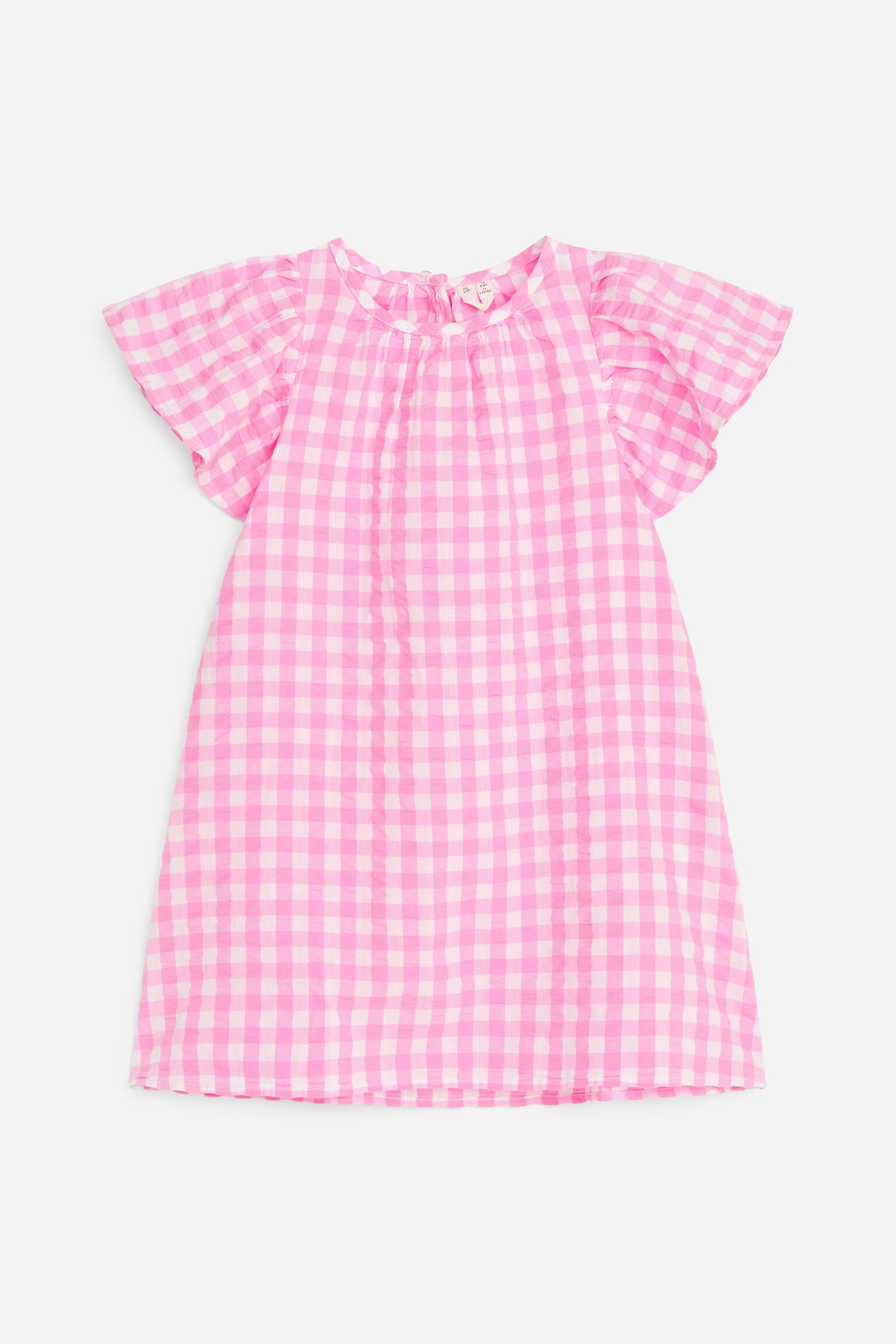 Abito in cotone - Rosa/Bianco/Blu/Marrone/Blu/Bianco - 1
