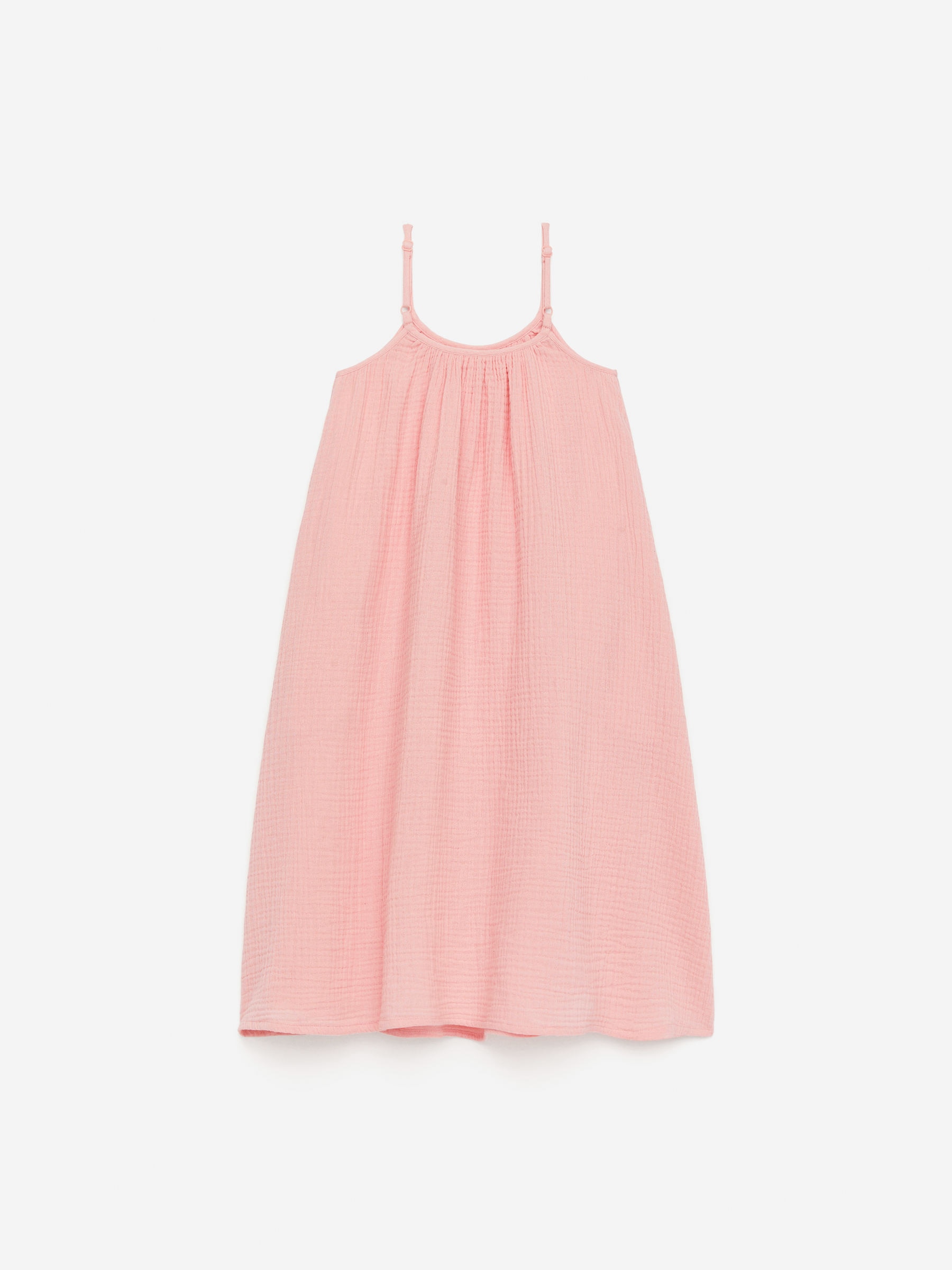 Muslin Strap Dress - Pink - Loose fit - Children - StillMedia/DescriptiveStillLife - 2