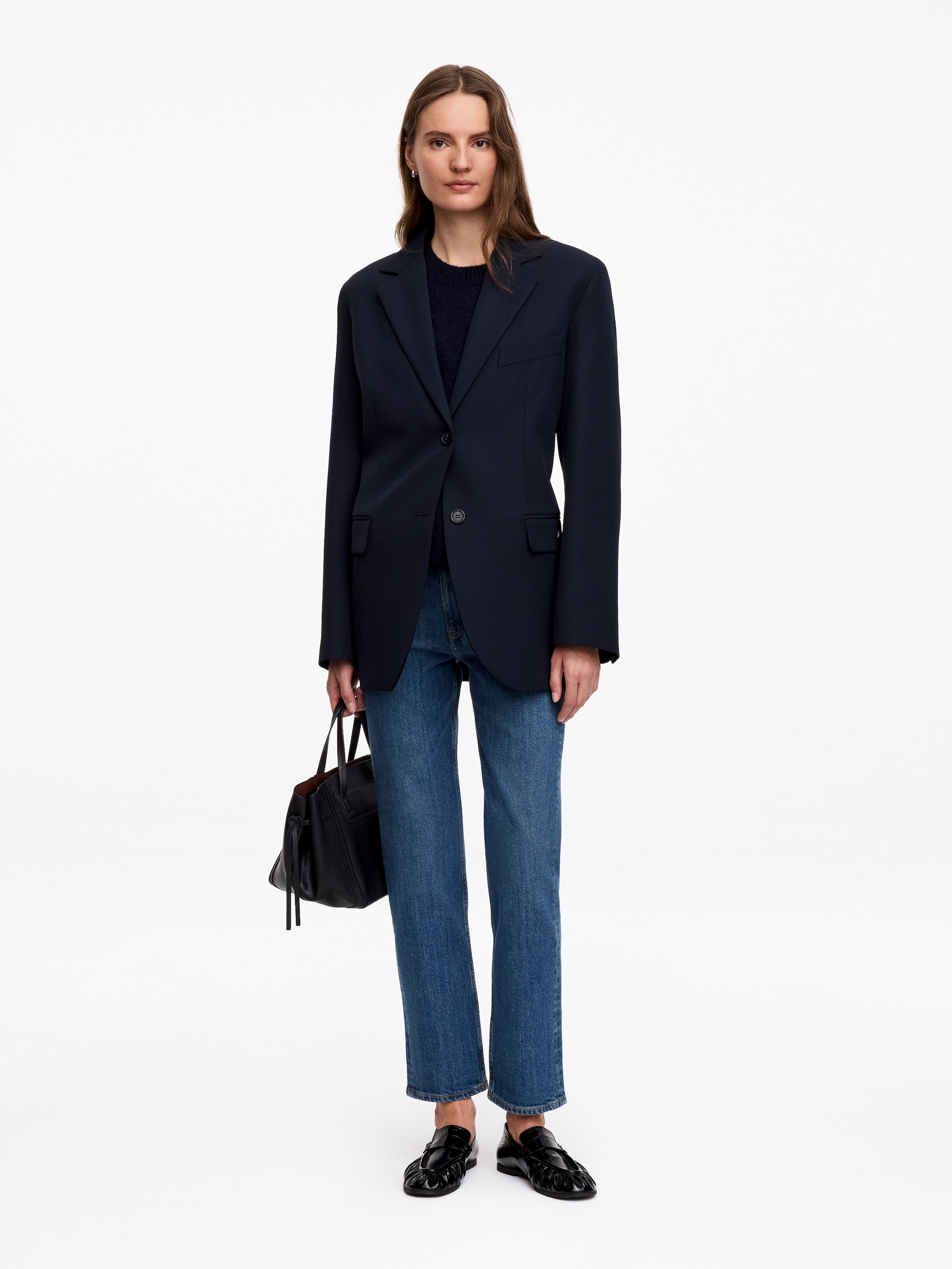 Vaqueros slim JADE CROPPED - Azul - Corte ajustado - Women - StillMedia/Lookbook - 11