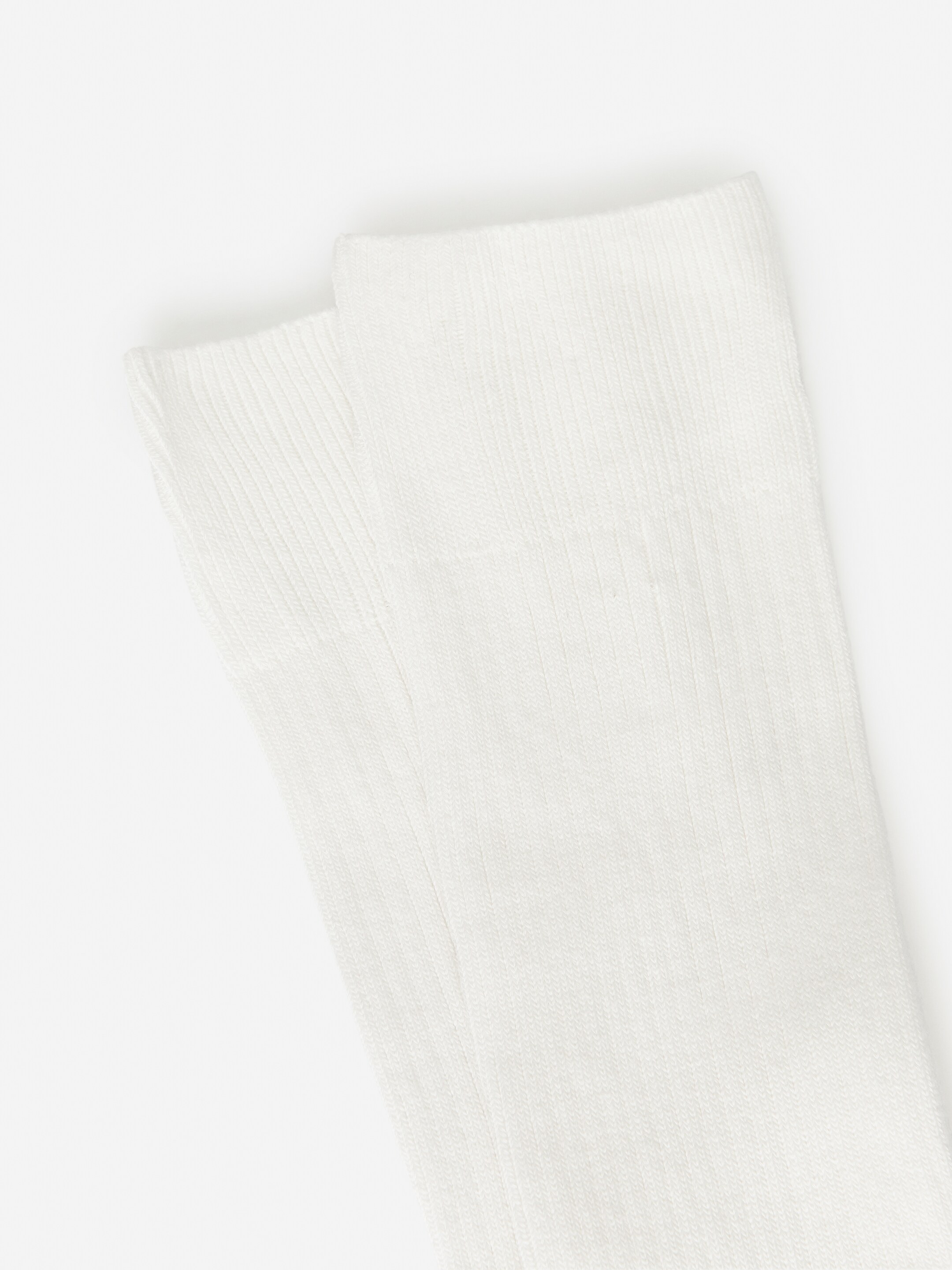 Zobacz większy obraz: Supima Cotton Rib Socks - Biały - ON | H&M PL 2
