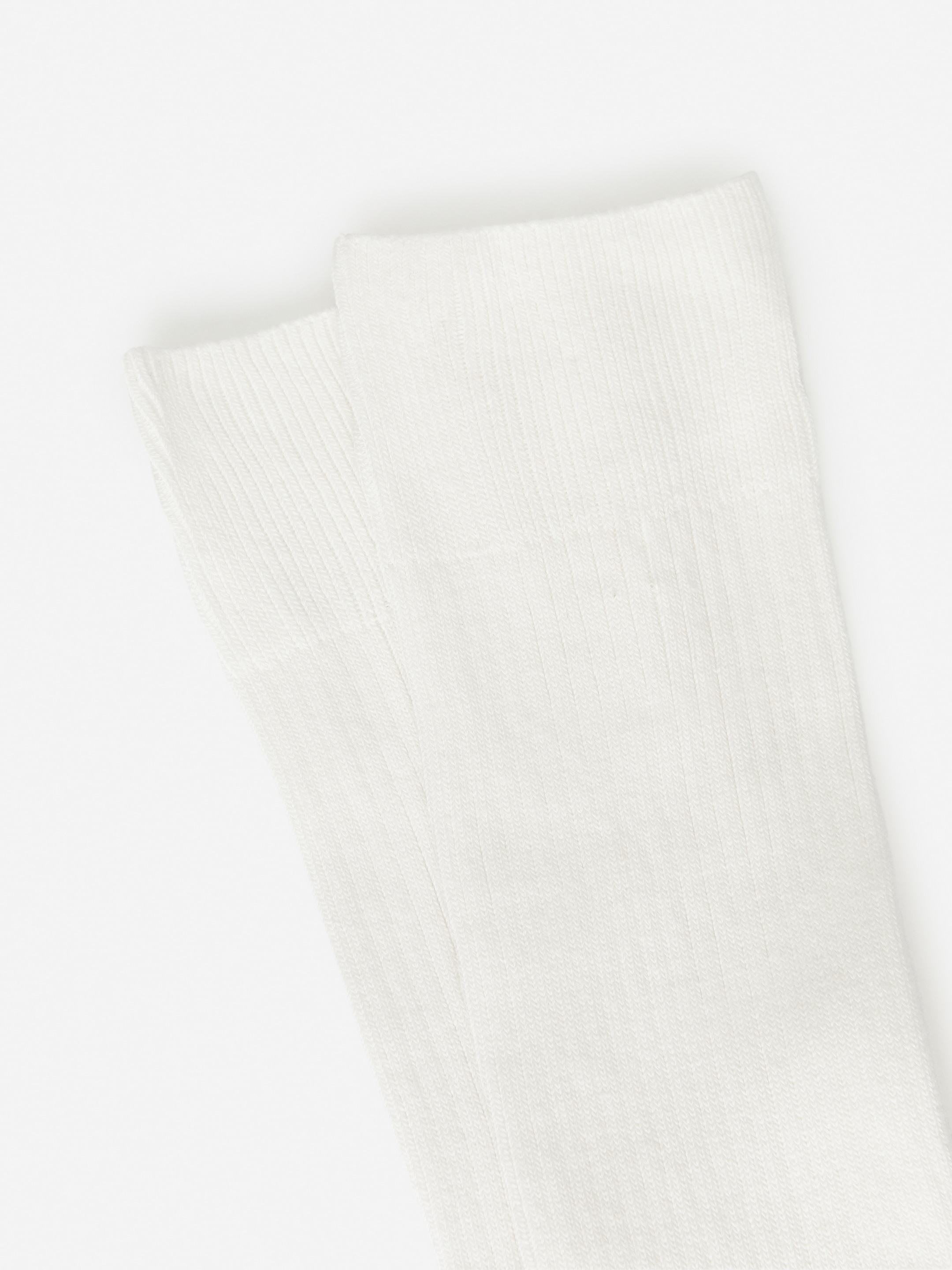Gerippte Socken aus Supima-Baumwolle - Weiß - Regular Fit - Men - StillMedia/DescriptiveDetail - 5