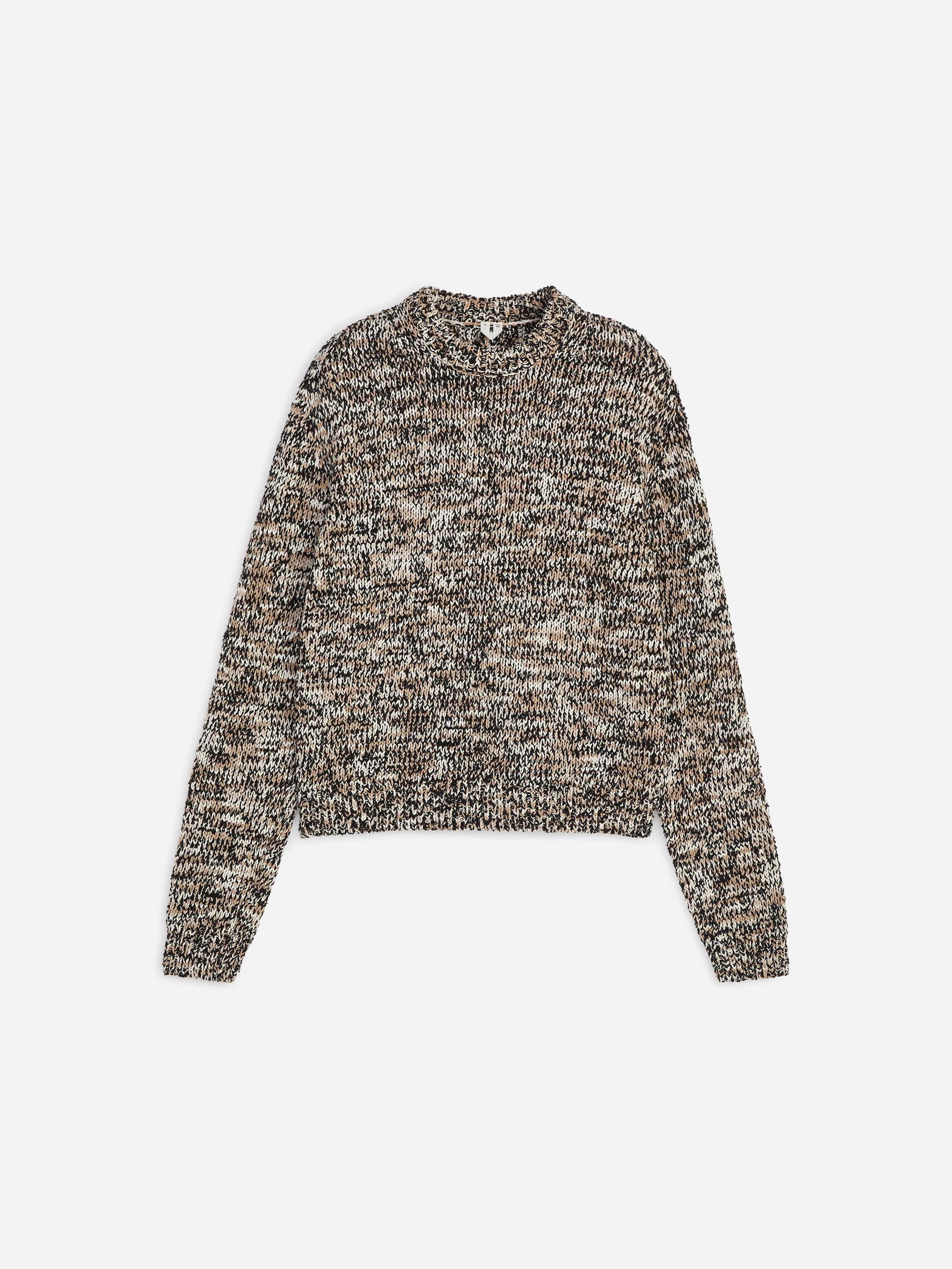 Two-Tone Jumper - Black/Multicolour/Melange - Regular fit - women - StillMedia/DescriptiveStillLife - 1
