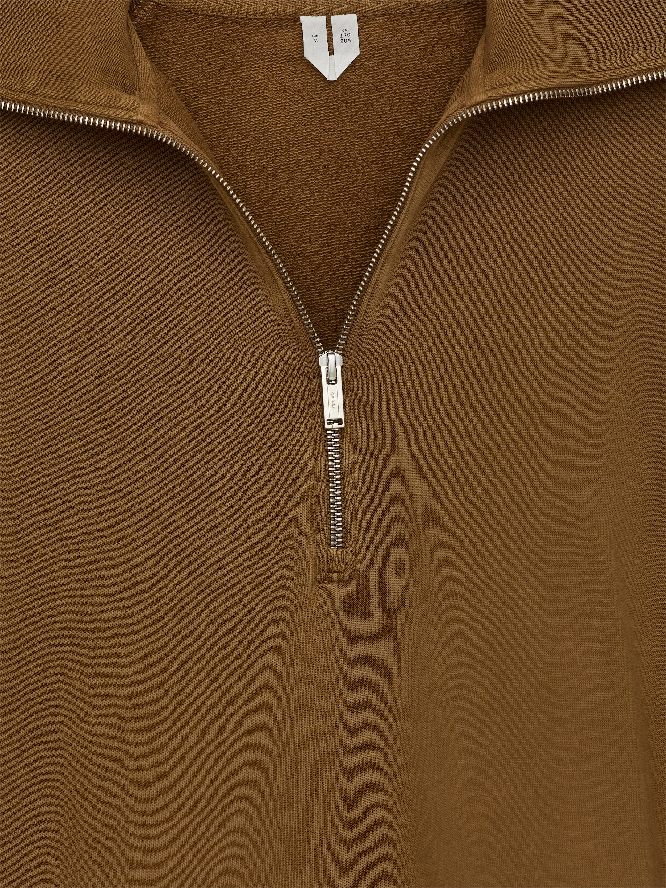 Sudadera con media cremallera - Marrón - Corte estándar - Women - StillMedia/DescriptiveDetail - 1