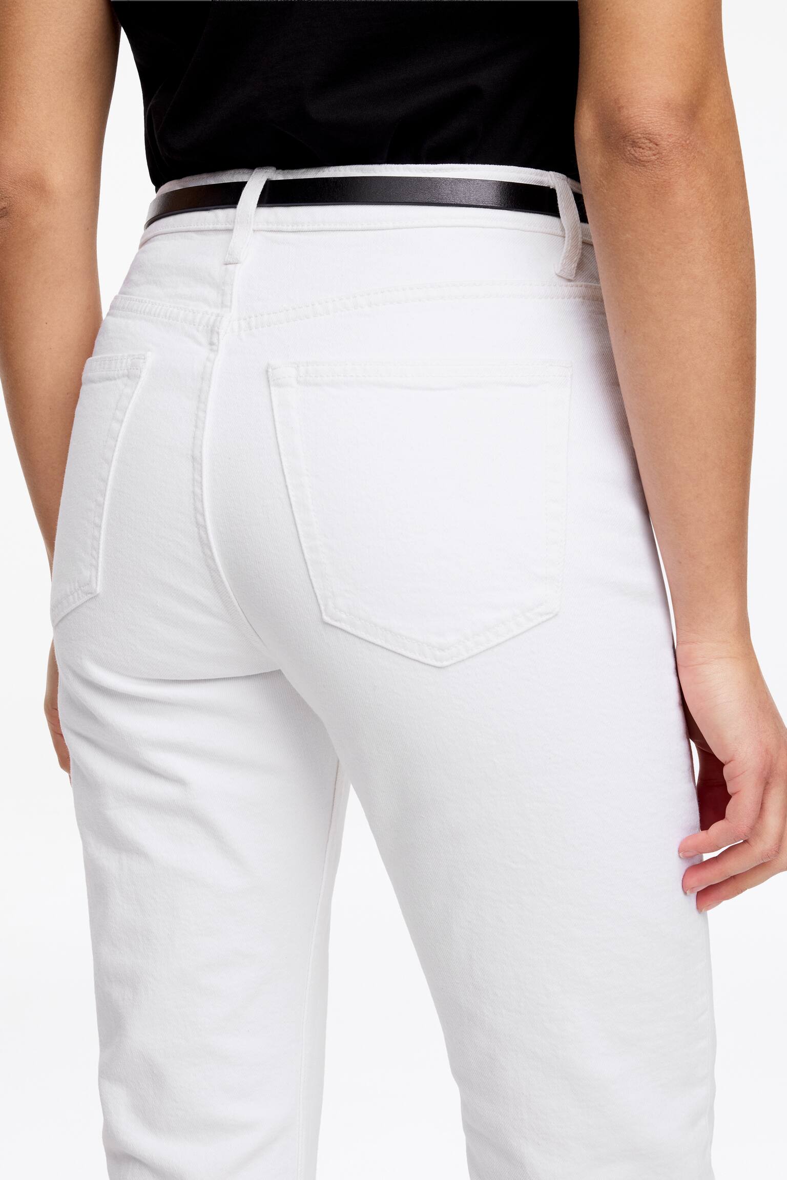 JADE CROPPED slim jeans - Hvid/Forvasket sort/Lyseblå/Hvid/Mørkeblå/Blå/Blå/Mørkeblå - 10
