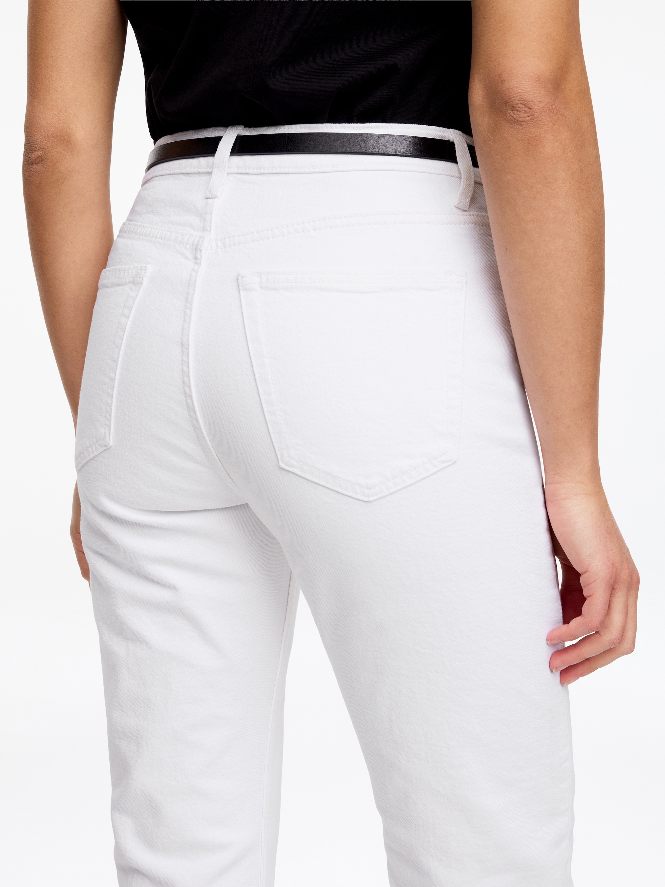 Vaqueros slim JADE CROPPED - Blanco - Corte ajustado - Women - StillMedia/Lookbook - 15