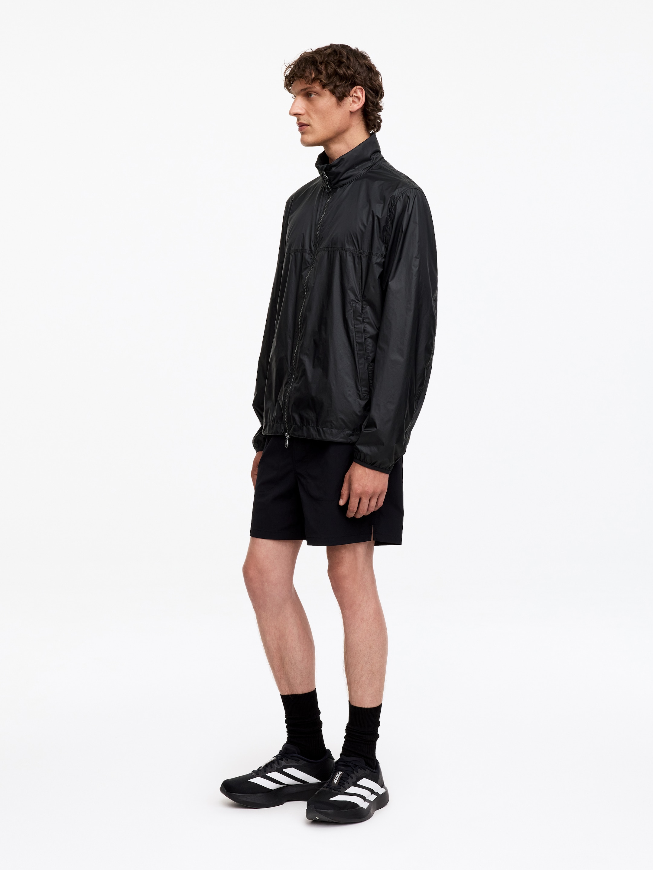 ARKET ACTIVE Windbreaker - Dark Grey - Regular fit - Men - StillMedia/Lookbook - 3