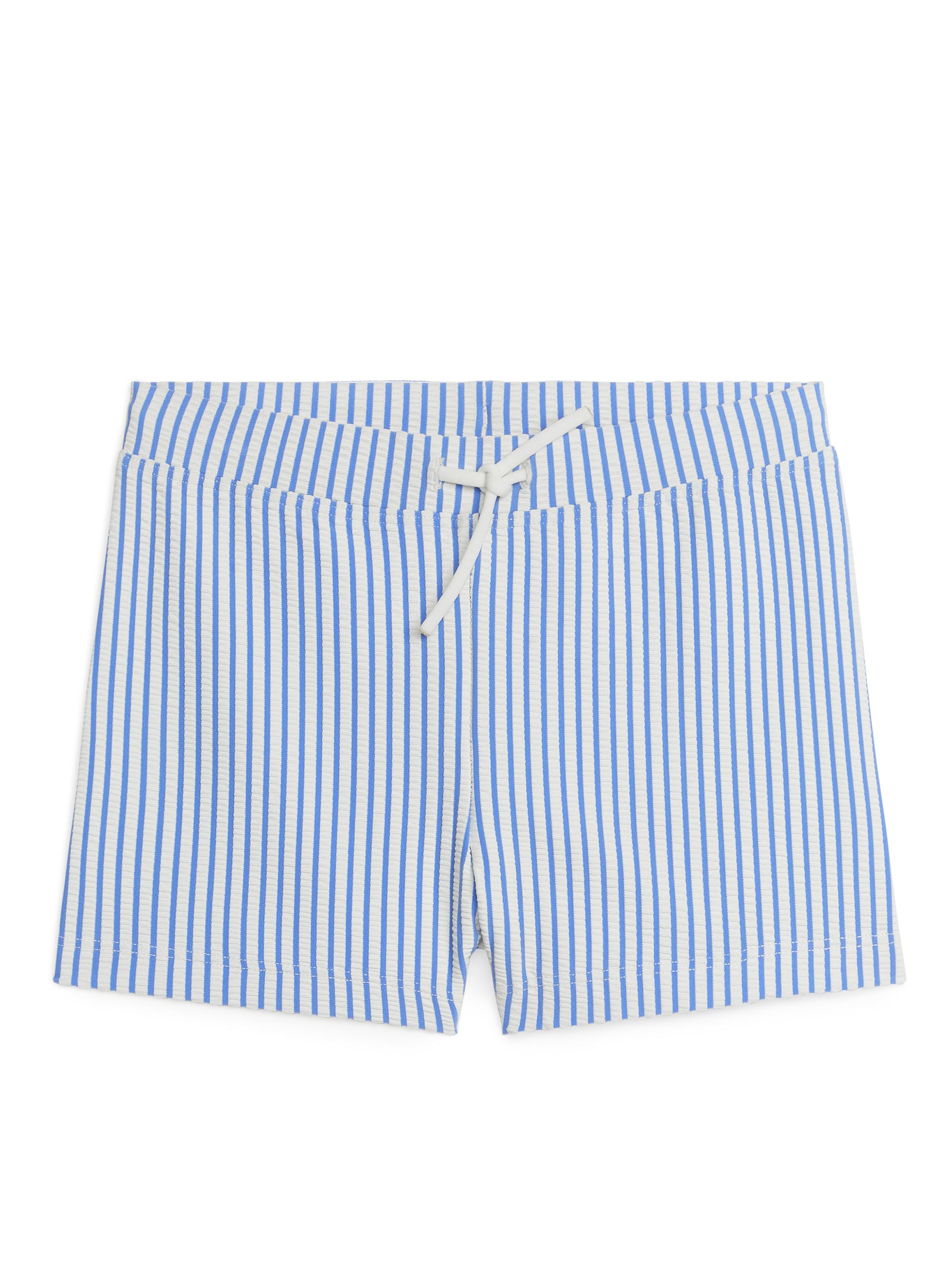 Swimming Trunks - Blue/White - Fason swobodny - Children - StillMedia/DescriptiveStillLife - 1