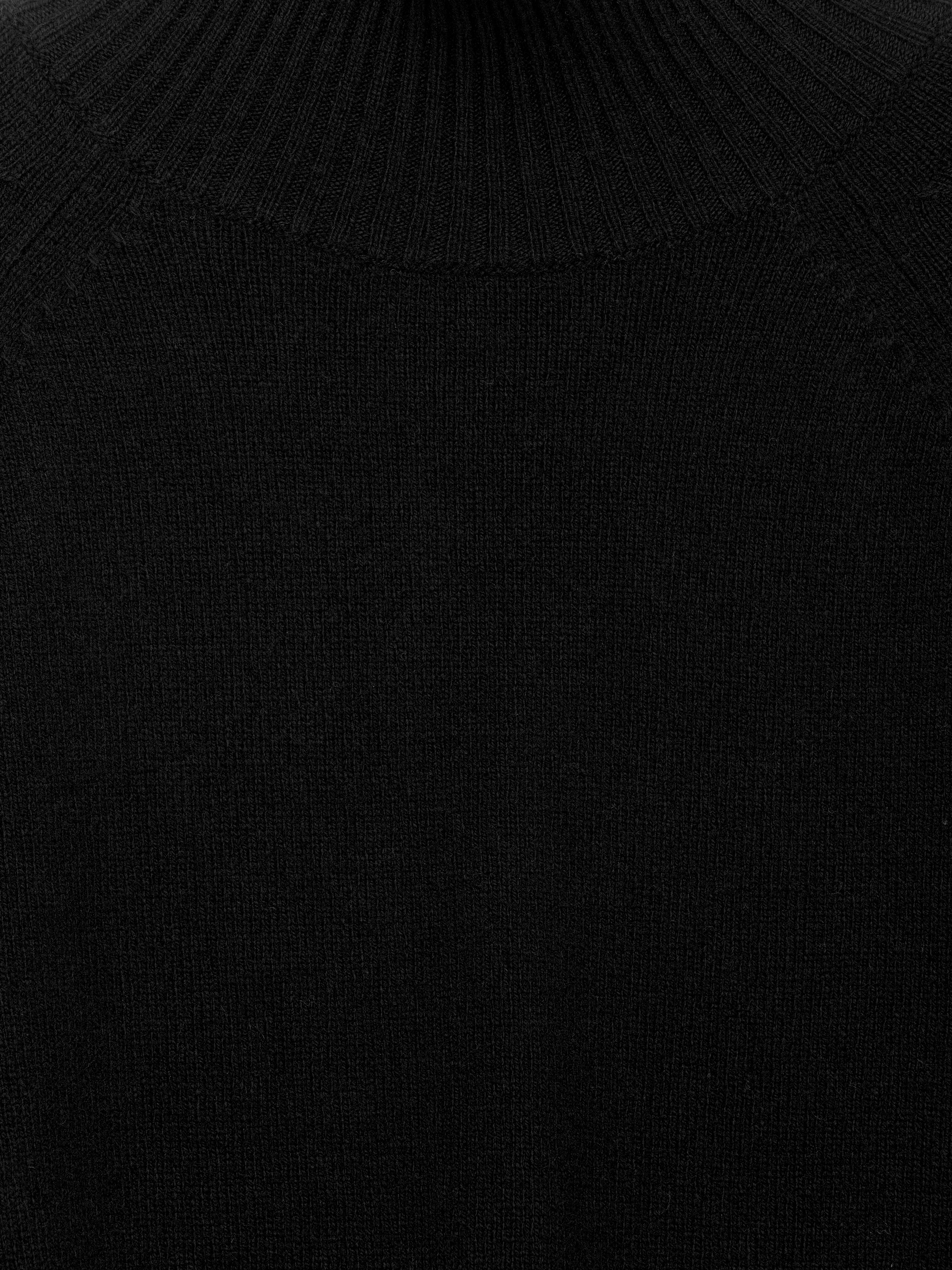 Wollpullover mit Rollkragen - Schwarz - Regular Fit - Damen - StillMedia/DescriptiveDetail - 1