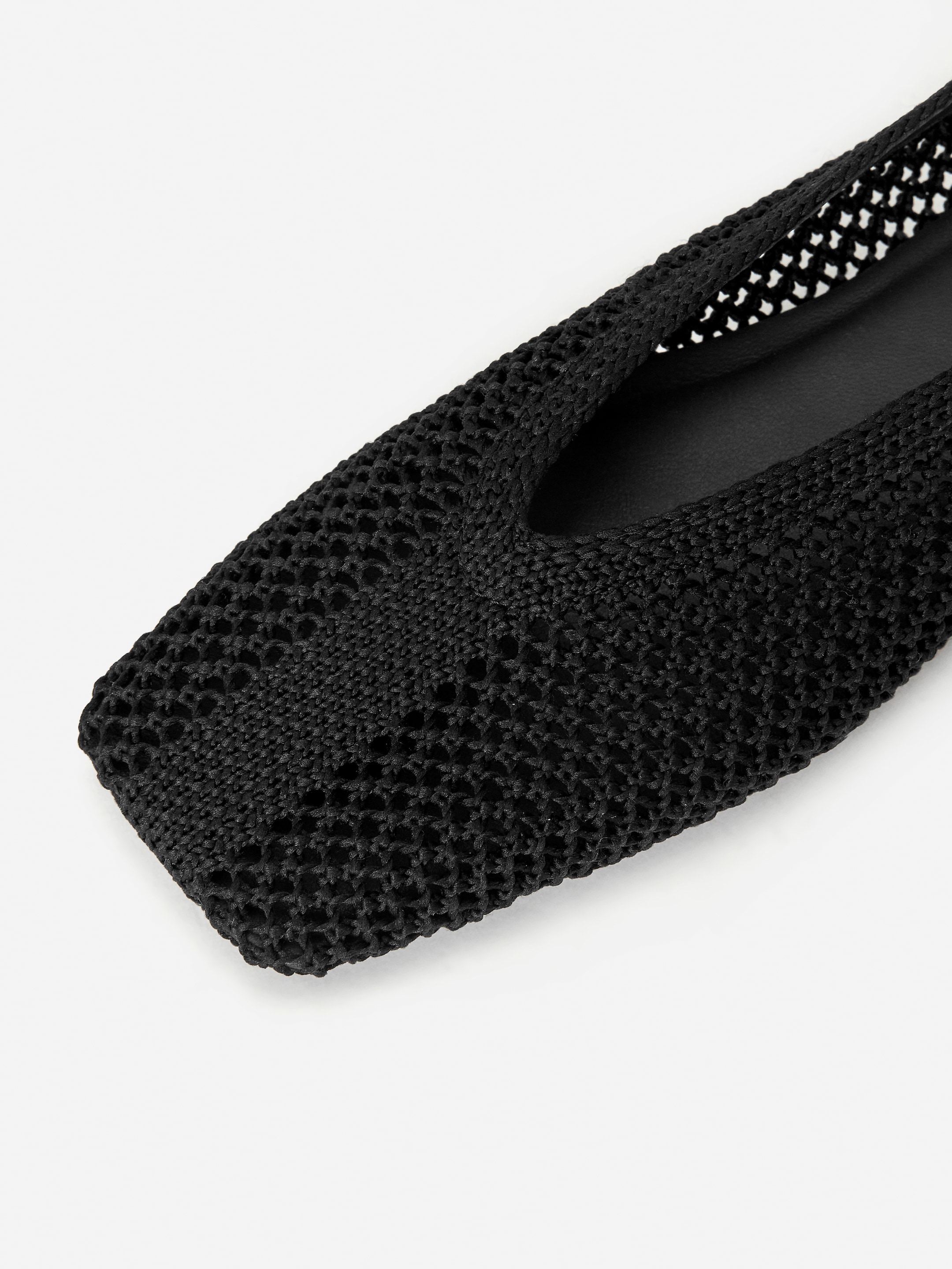 Grotere afbeelding bekijken: Gebreide ballerina's - Black - DAMES | H&M BE 7