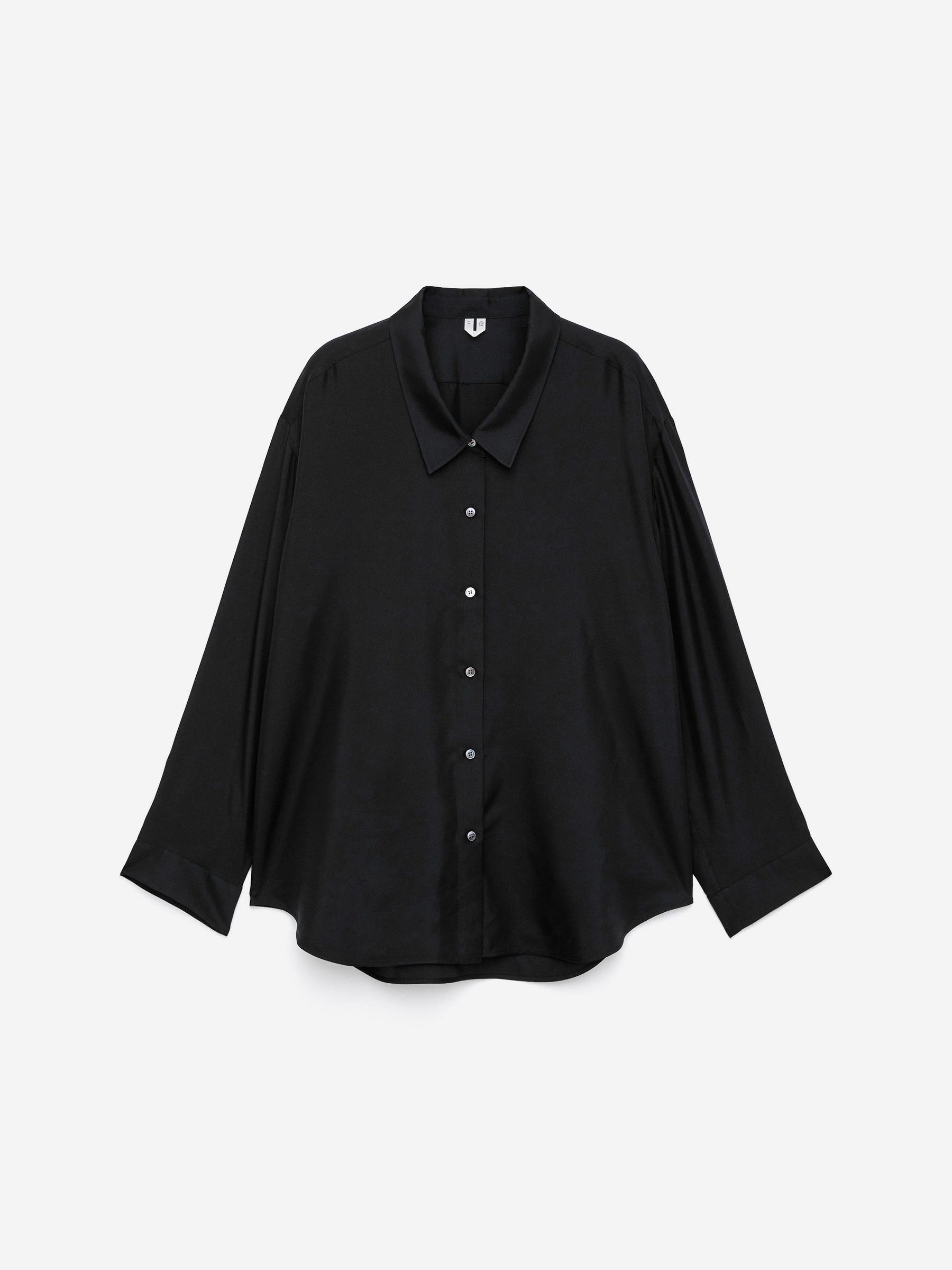 Silk Twill Shirt-#363638-16828