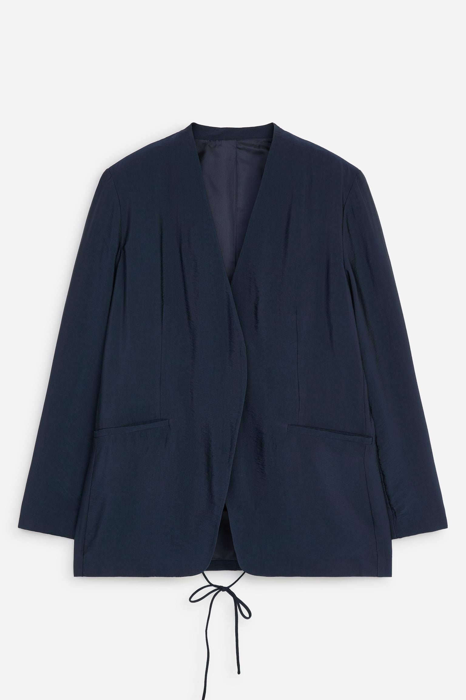 Blazer a portafoglio - Blu scuro