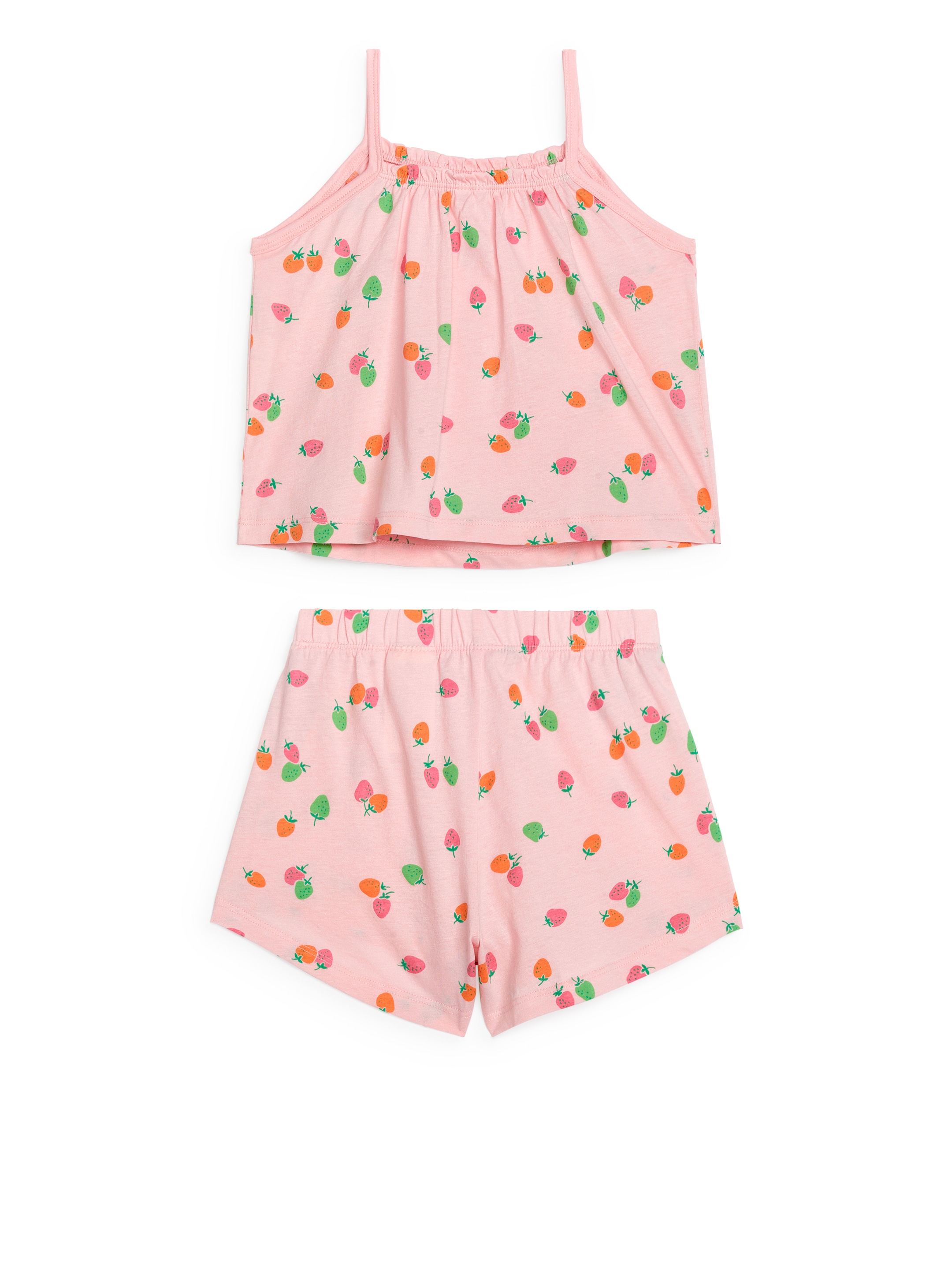 Näytä suurempi kuva: Puuvillainen pyjamasetti - Vaaleanpunainen - Kids | H&M FI 2