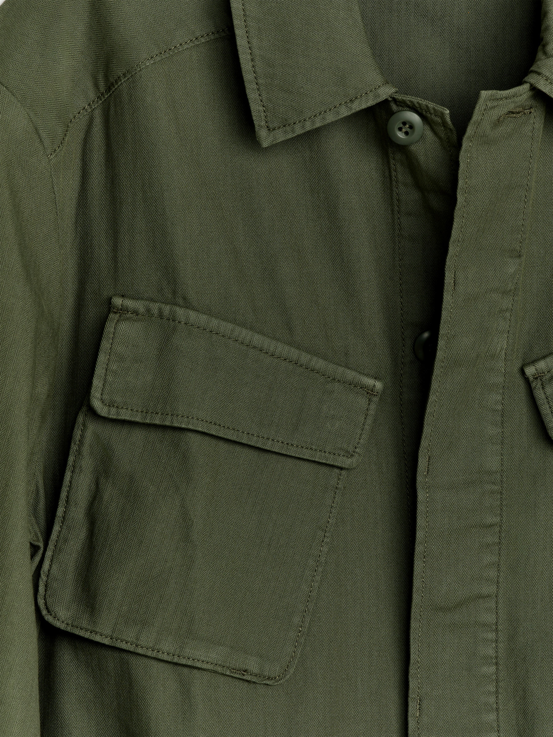 Utility-Overshirt - Dunkelgrün - Relaxed Fit - Herren - StillMedia/DescriptiveDetail - 3