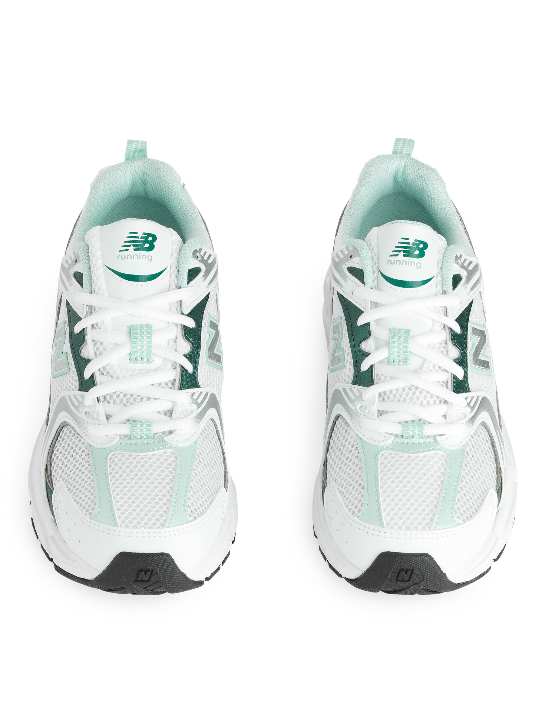 Zapatillas New Balance 530 - Blanco/verde - Women - StillMedia/DescriptiveStillLife - 2