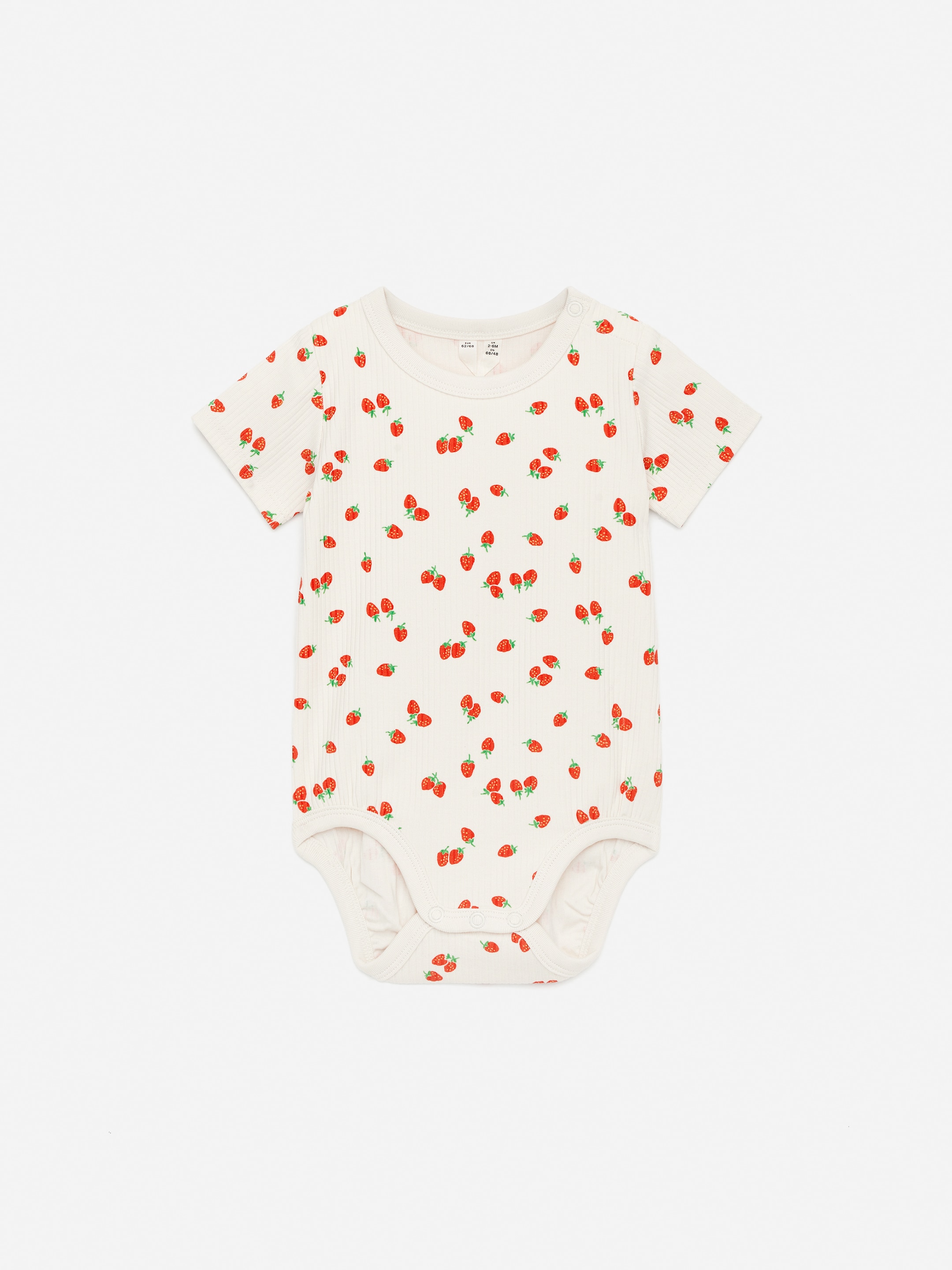 Baumwollbody mit kurzen Ärmel - Weiß - Slim Fit - Children - StillMedia/DescriptiveStillLife - 1