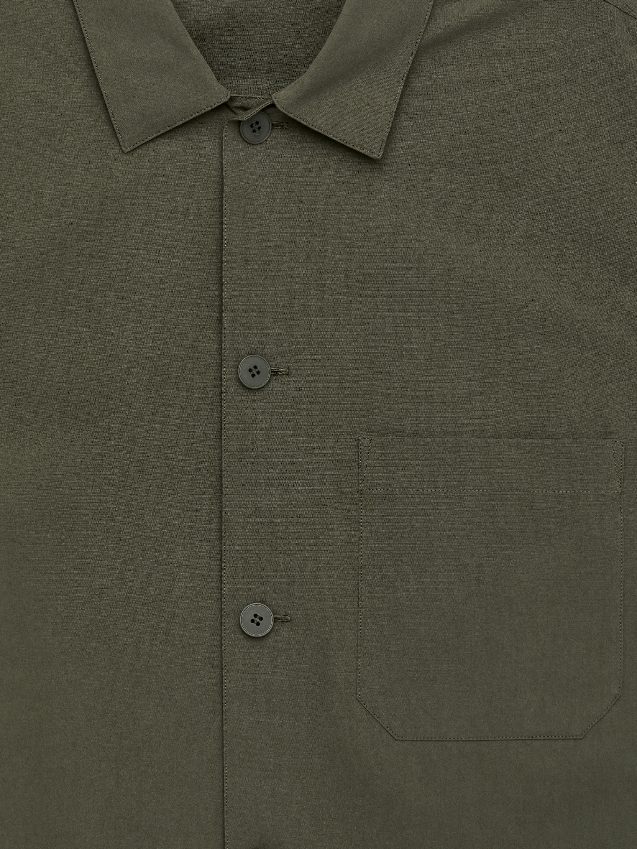 Popeline-Hemd - Khaki - Relaxed Fit - Herren - StillMedia/DescriptiveDetail - 2
