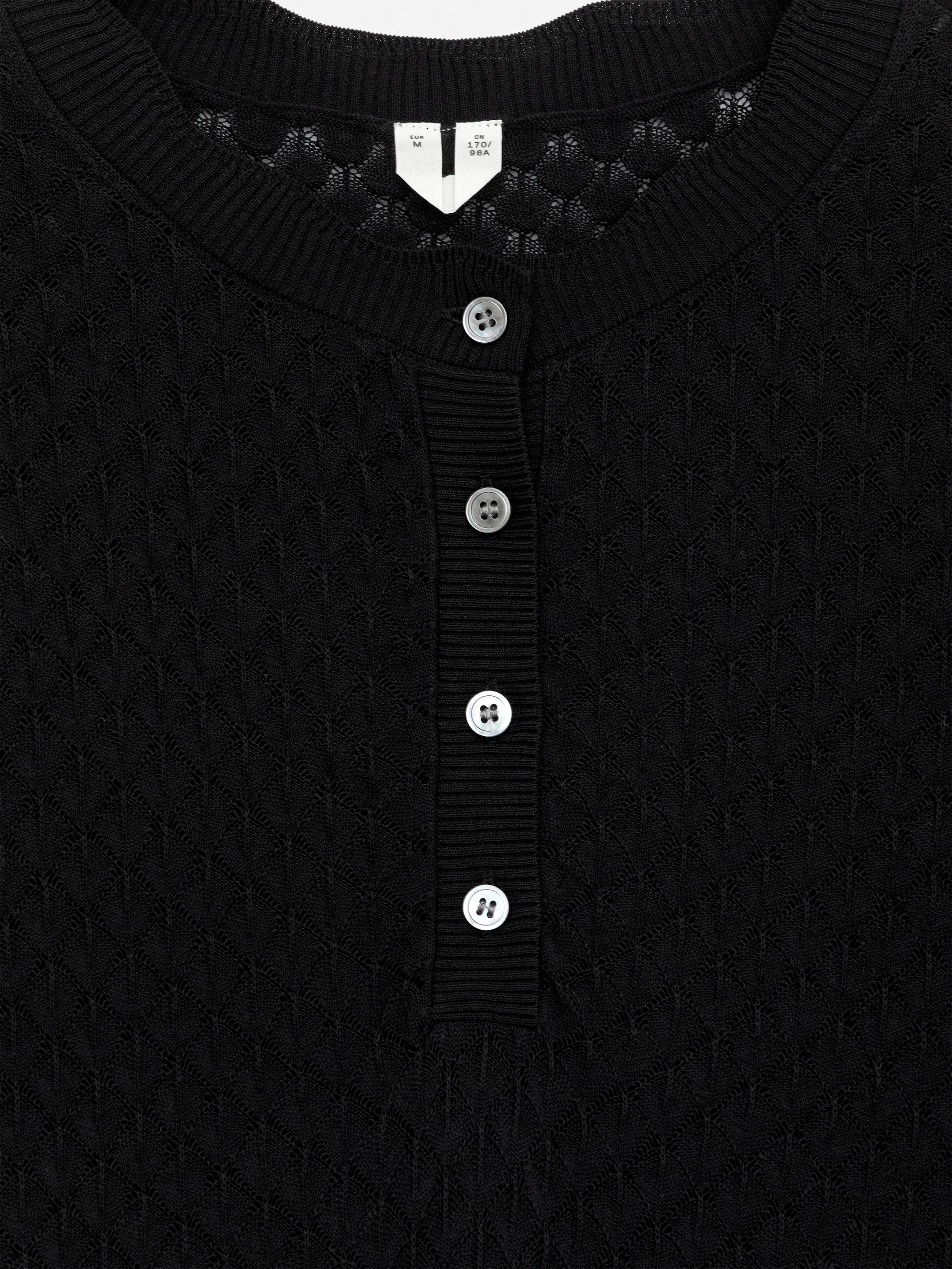 Open-Knit Dress - Black - Regular fit - Women - StillMedia/DescriptiveDetail - 1