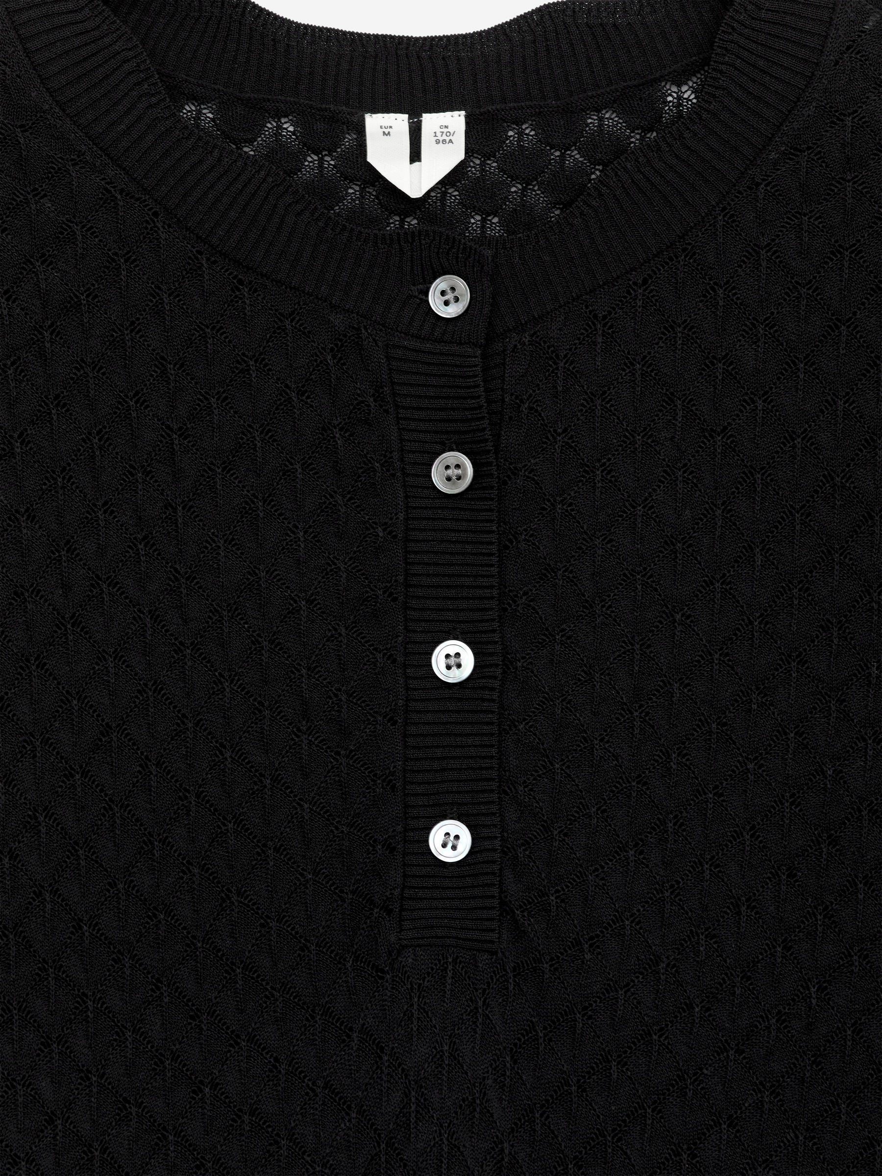 Open-Knit Dress - Black - Regular fit - Women - StillMedia/DescriptiveDetail - 1