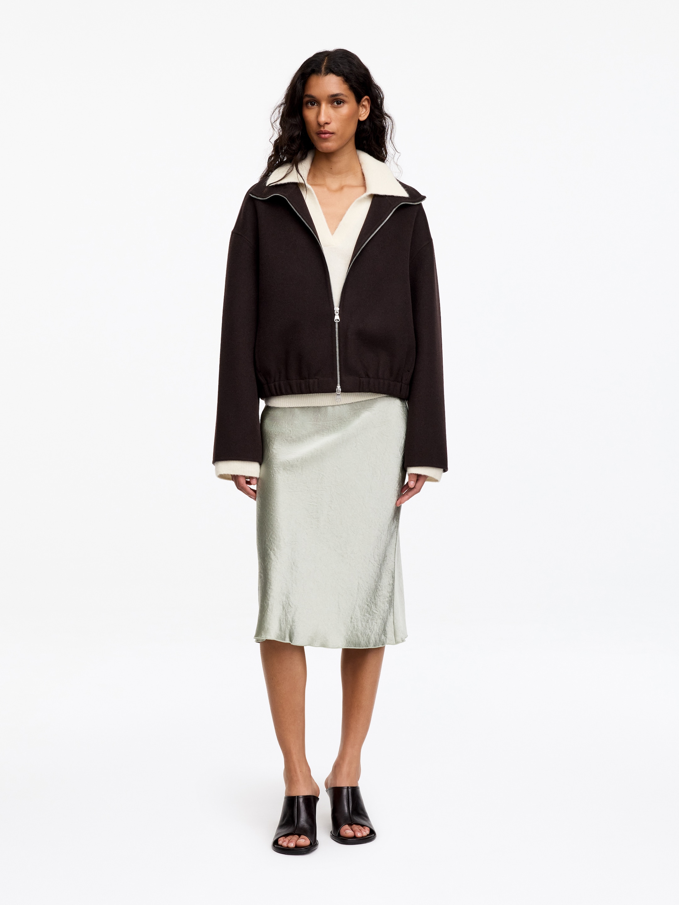 Jersey de mezcla de lana y alpaca - Blanco roto - Corte holgado - women - StillMedia/Lookbook - 3