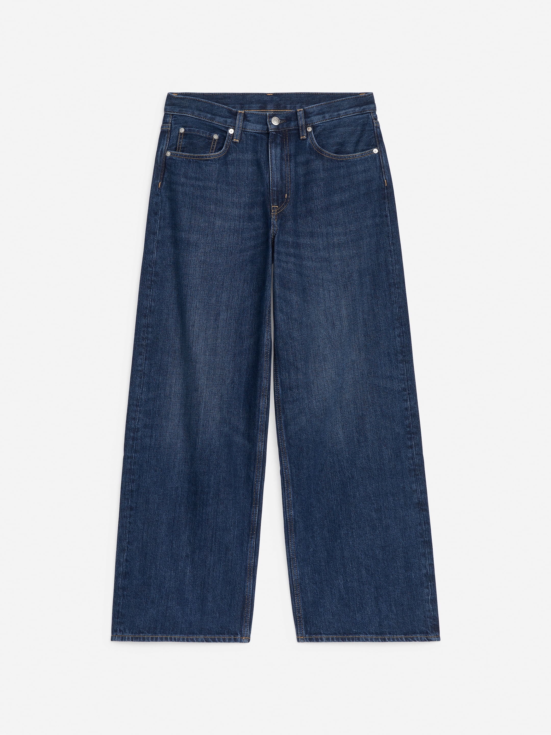 Zobacz większy obraz: Jeansy loose wide CLOUD - Niebieski - ONA | H&M PL 1