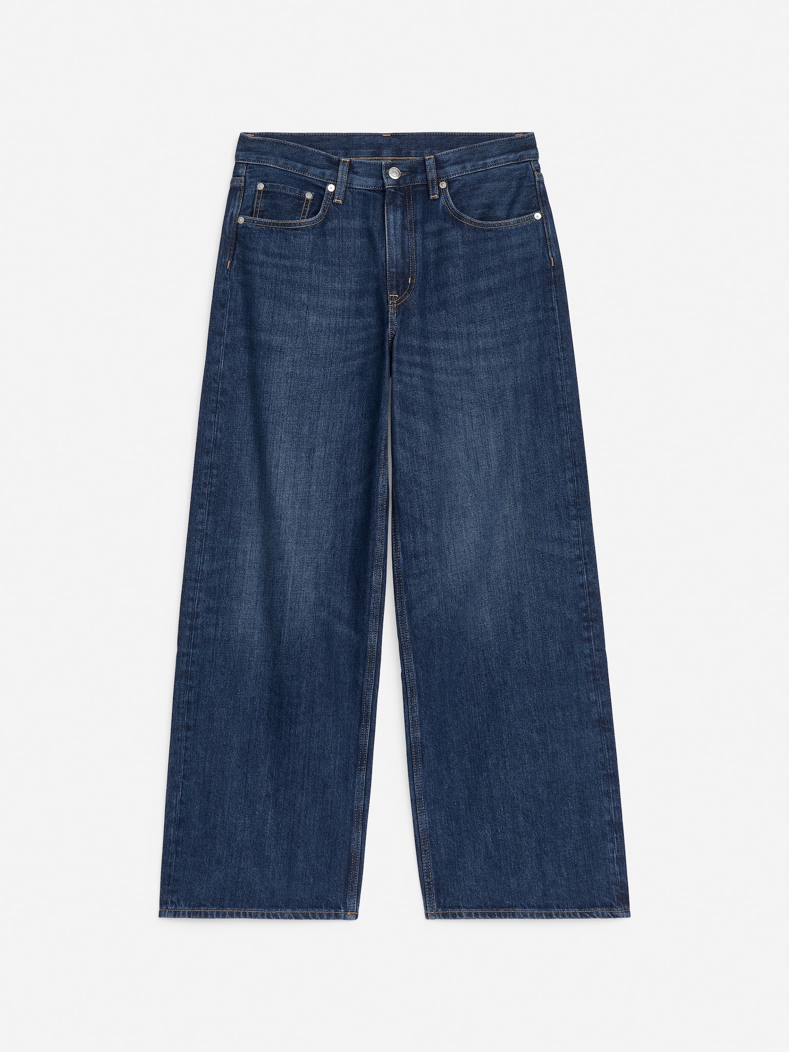 Jean large ample CLOUD - Bleu moyen/Bleu foncé/gris/Bleu délavé/Bleu moyen/Bleu foncé - 2